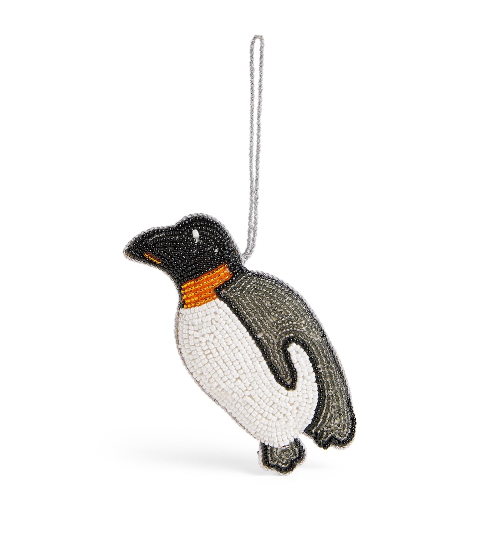 Beaded Penguin Tree Decoration
