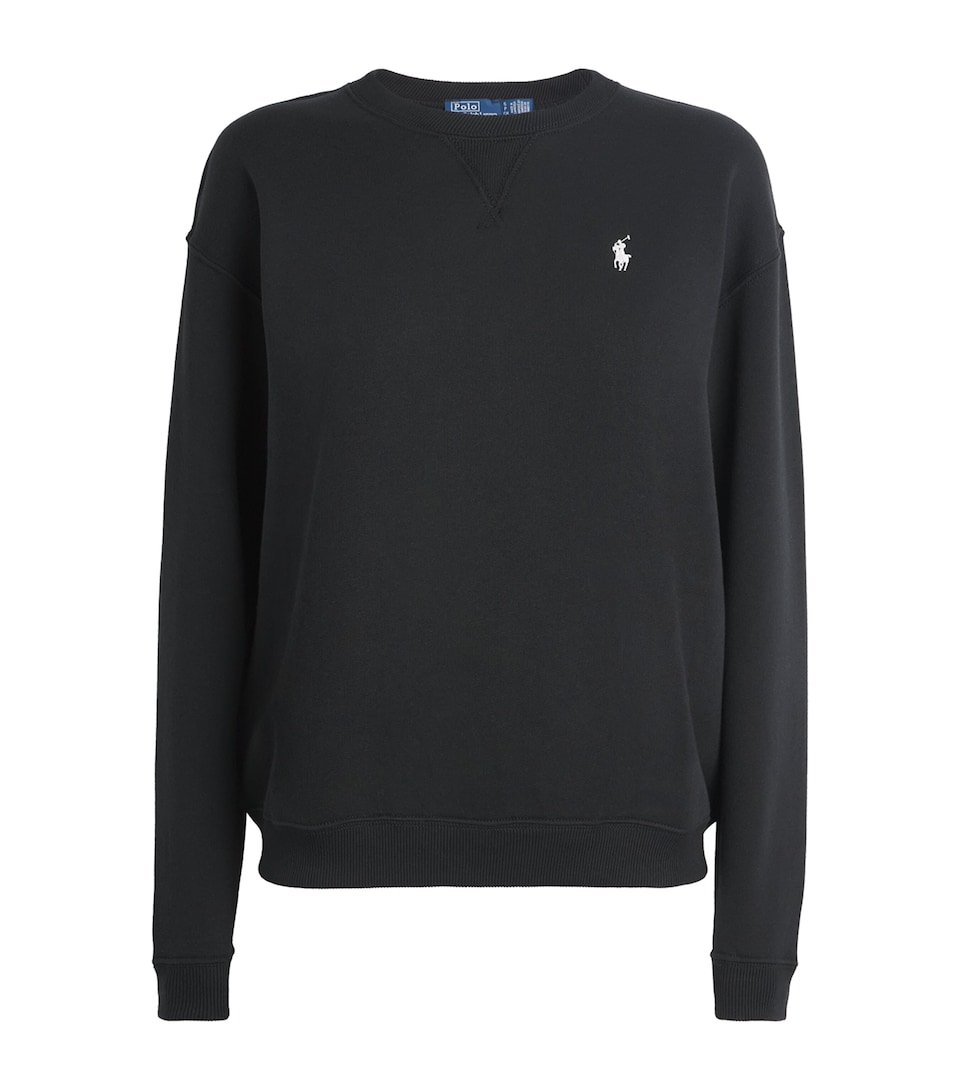 Fleece Polo Pony Sweatshirt