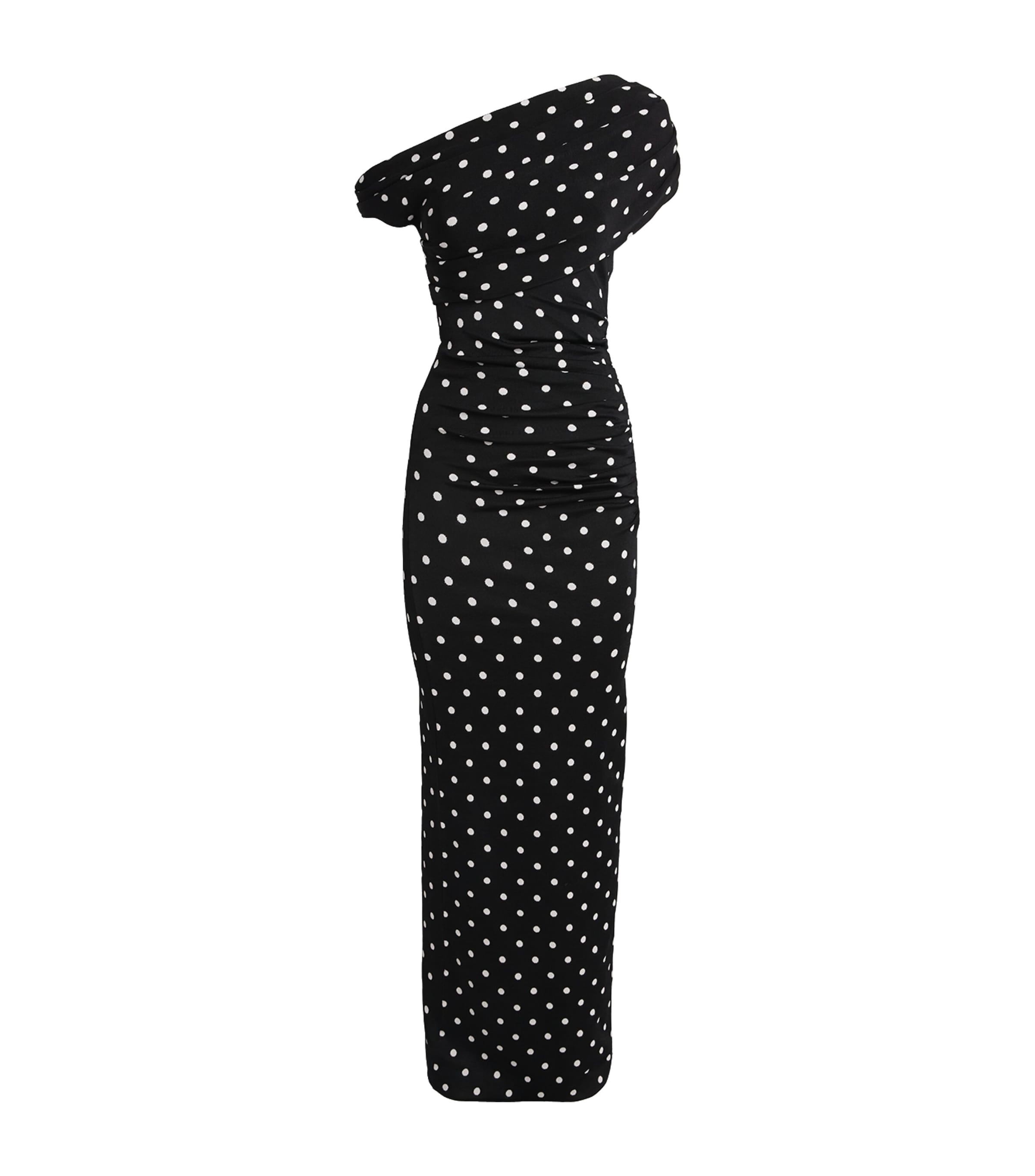 Polka Dot Maxi Dress