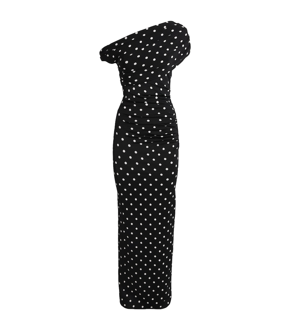 Polka Dot Maxi Dress