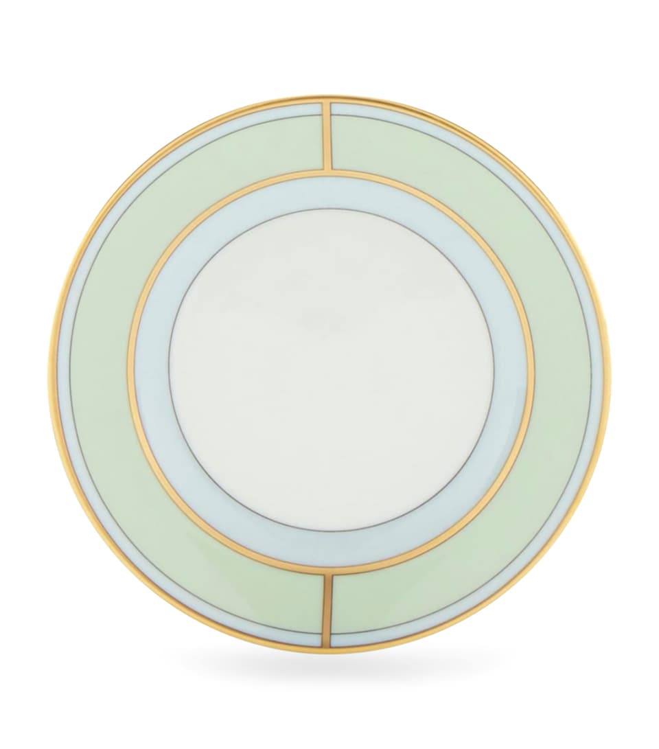 GINORI 1735 Porcelain Colonna Diva Verde Coffee Saucer (12.5cm)