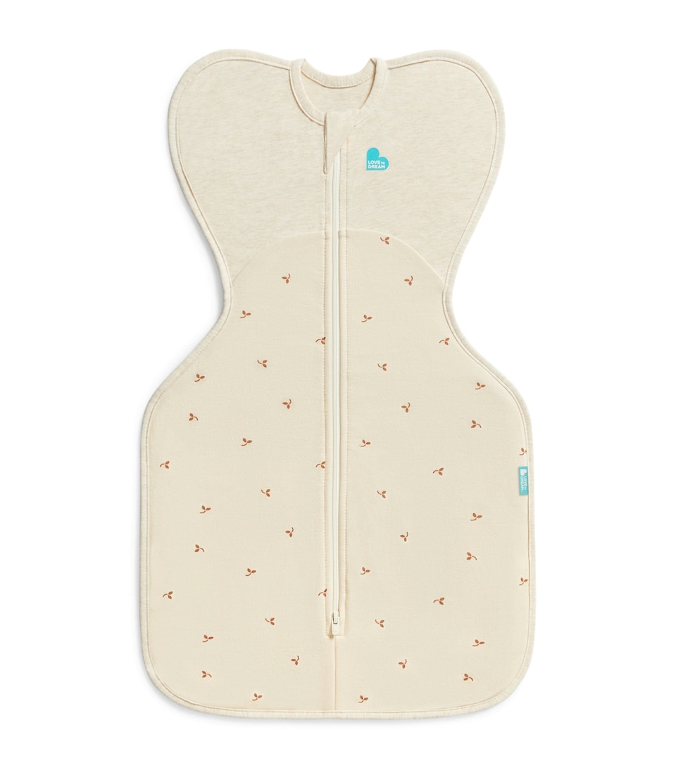 1.5 Tog Stretch-Cotton Twigs Swaddle (Small)