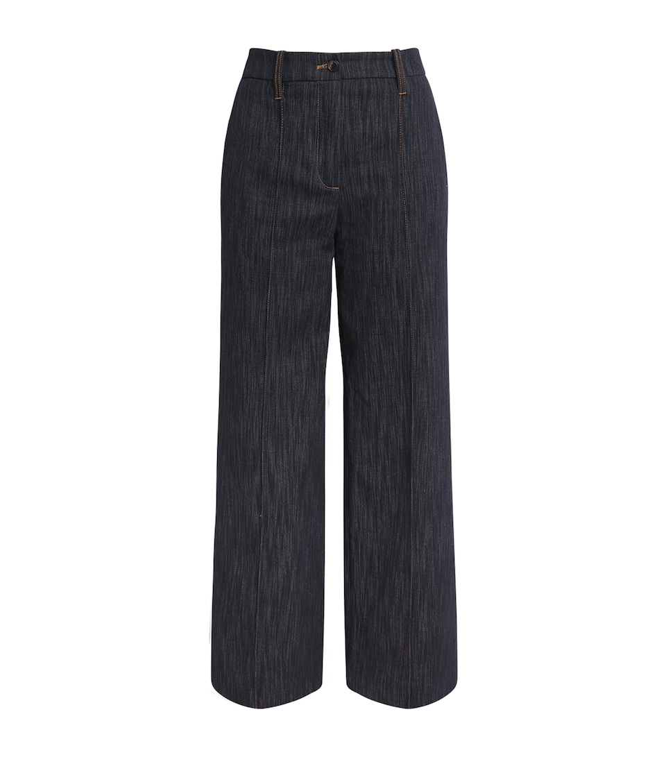 Eleventy Womens Denim Trousers Blu