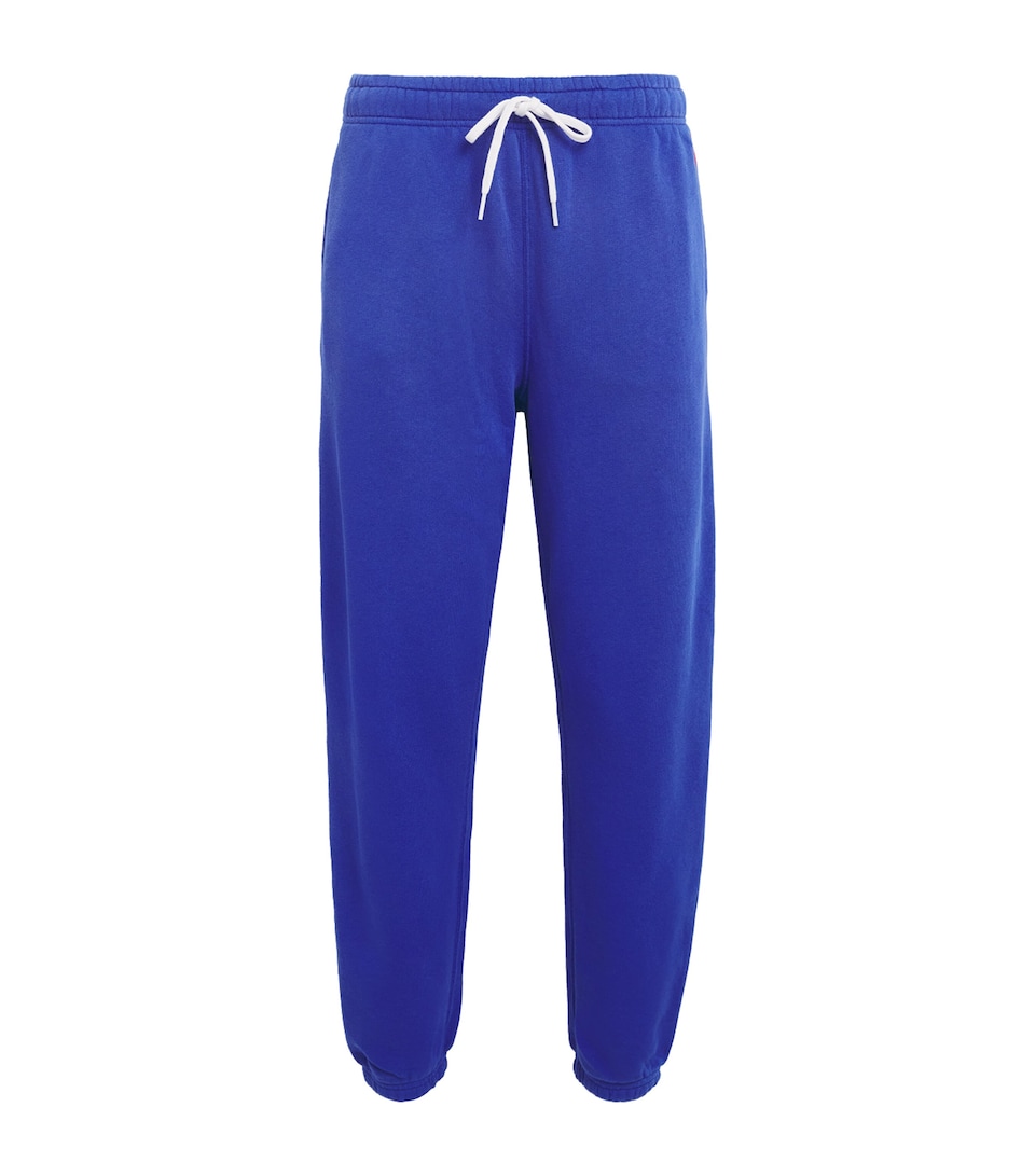 Polo Ralph Lauren Womens Cotton-Blend Cuffed Sweatpants Gala Blue