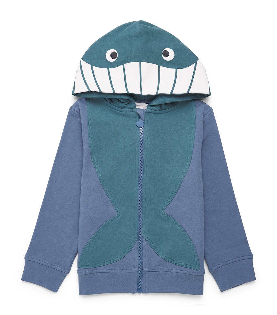 Stella McCartney Kids Whale Zip-Up Hoodie (3-14 Years)