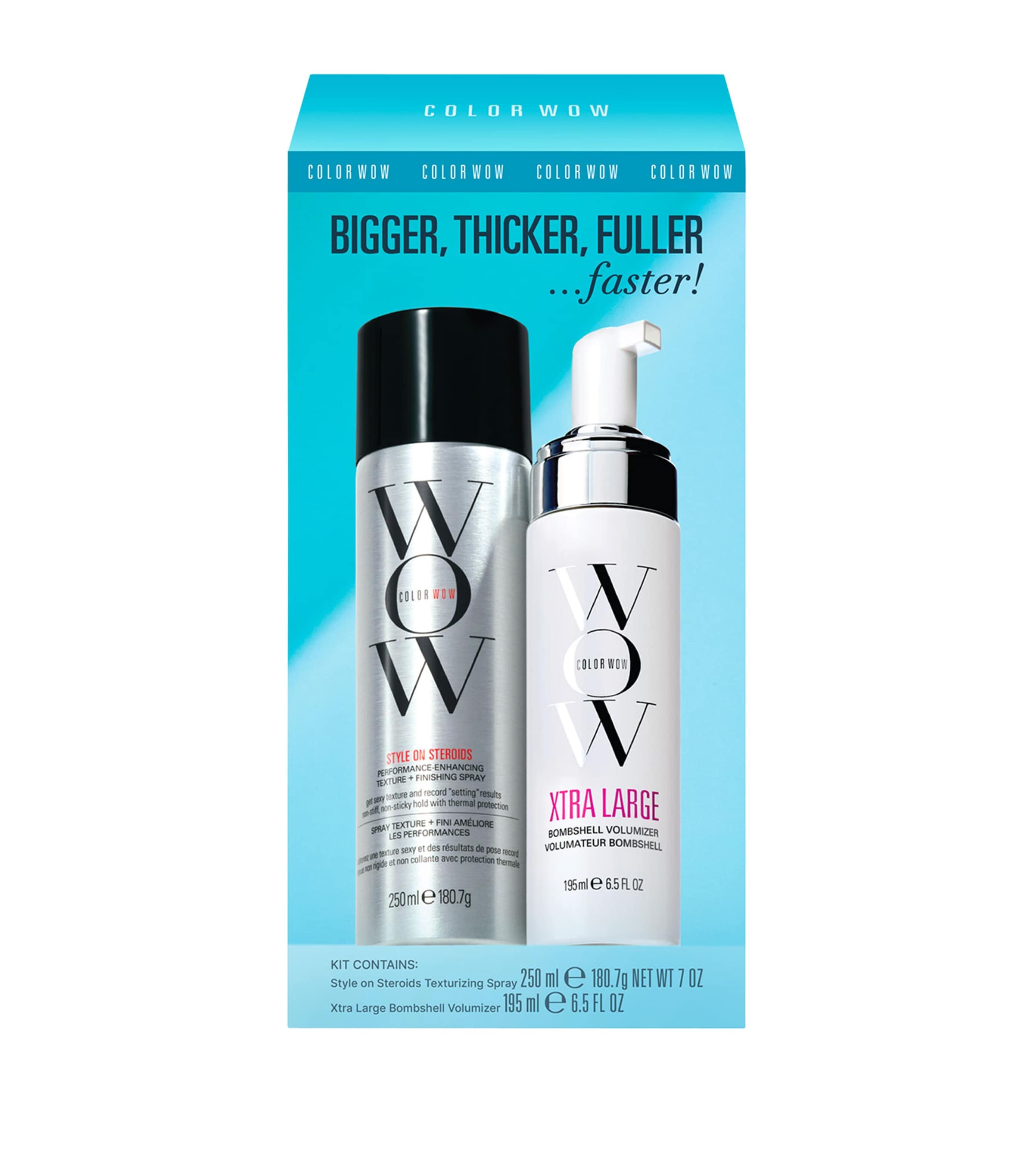 Color Wow BIGGER, THICKER, FULLER…FASTER! Holiday Kit Gift Set
