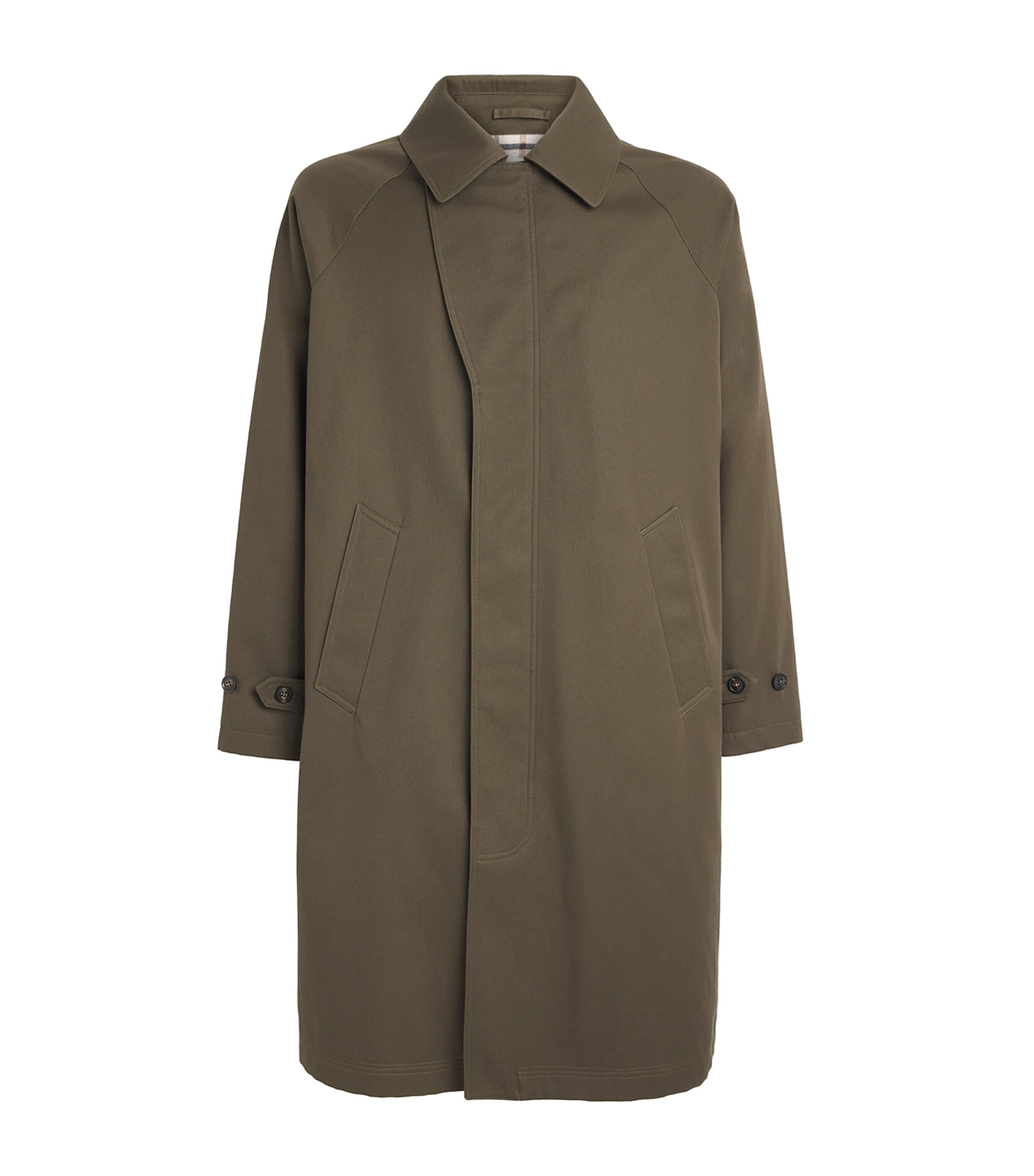 Purdey Mens Mey Storm Coat Khaki
