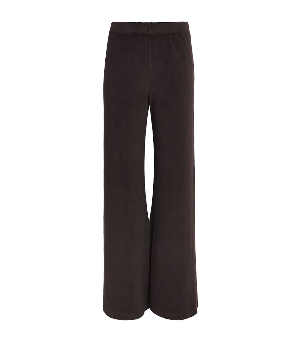 Suzie Kondi Womens Cotton-Blend Zephyra Sweatpants Truffle