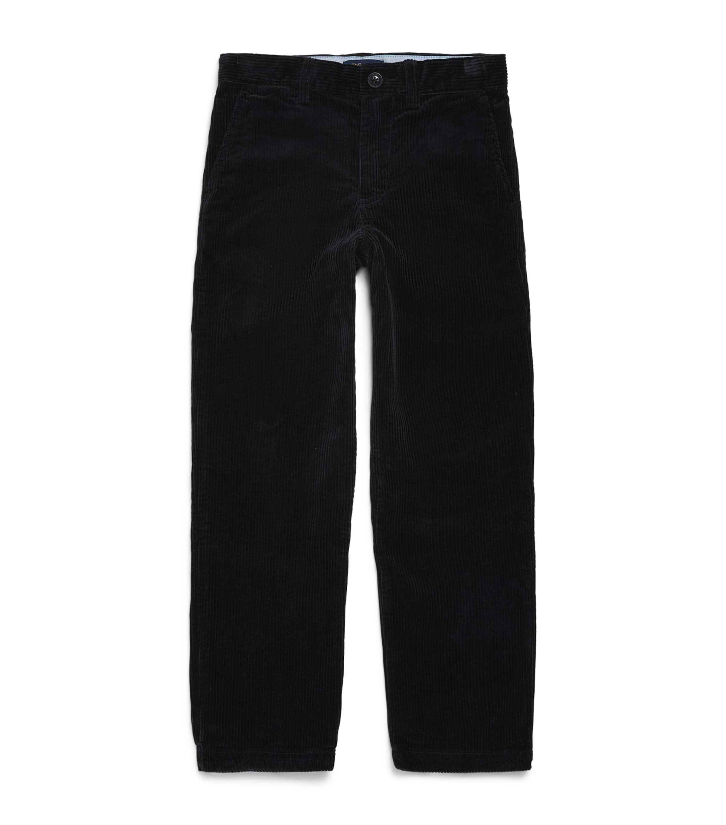 Ralph Lauren Kids Cotton Bedford Slim Trousers (2-7 Years) Polo Black