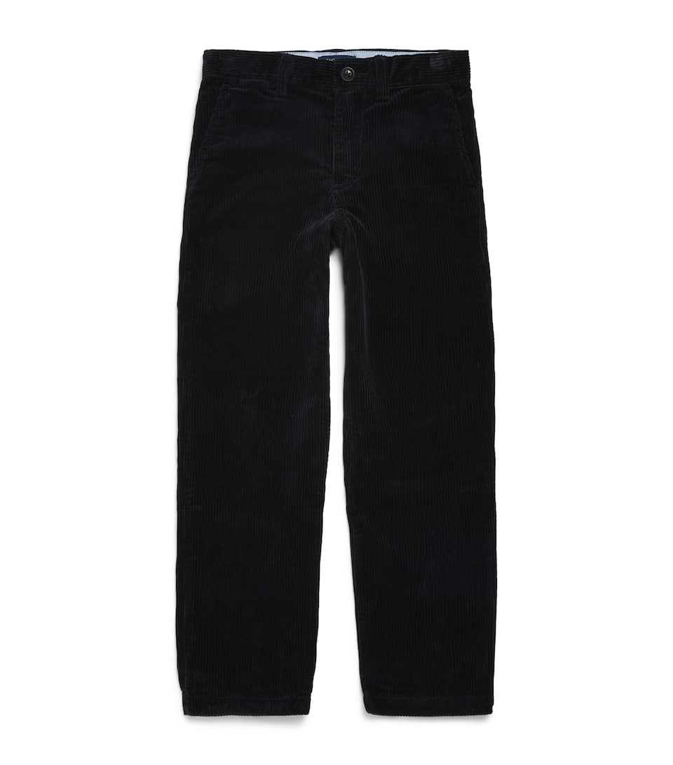 Ralph Lauren Kids Cotton Bedford Slim Trousers (2-7 Years) Polo Black