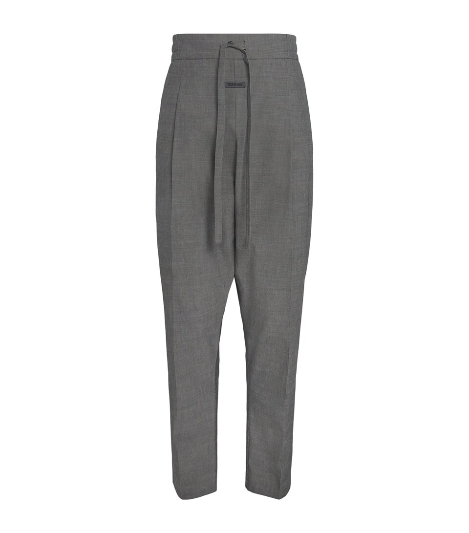 Wool Drawstring Eternal Trousers