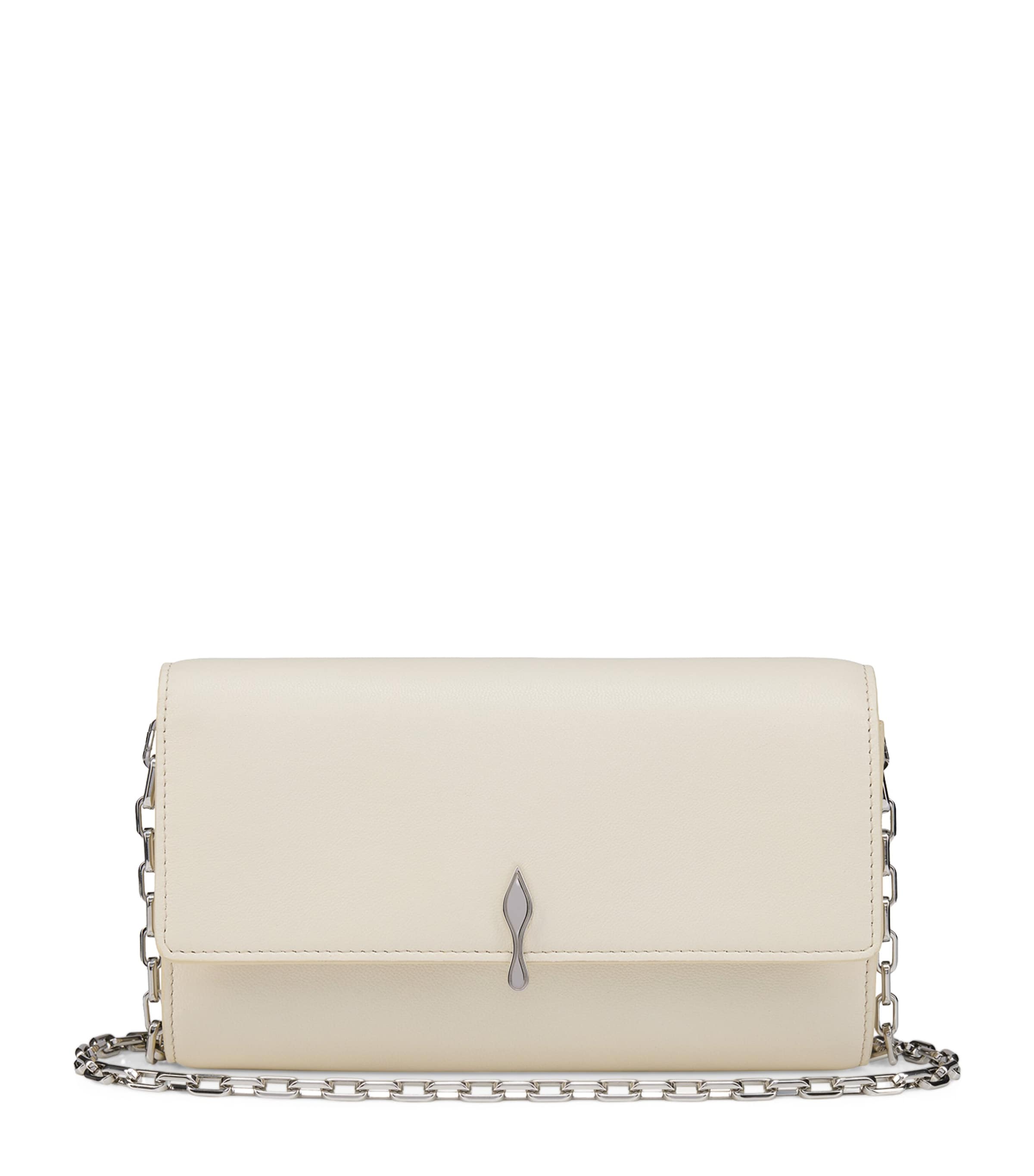 Bettina Nappa Leather Chain Wallet