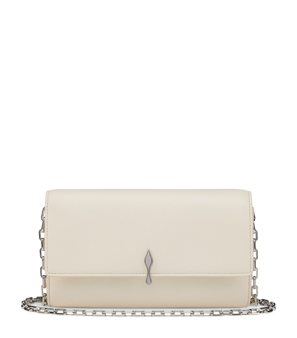 Bettina Nappa Leather Chain Wallet