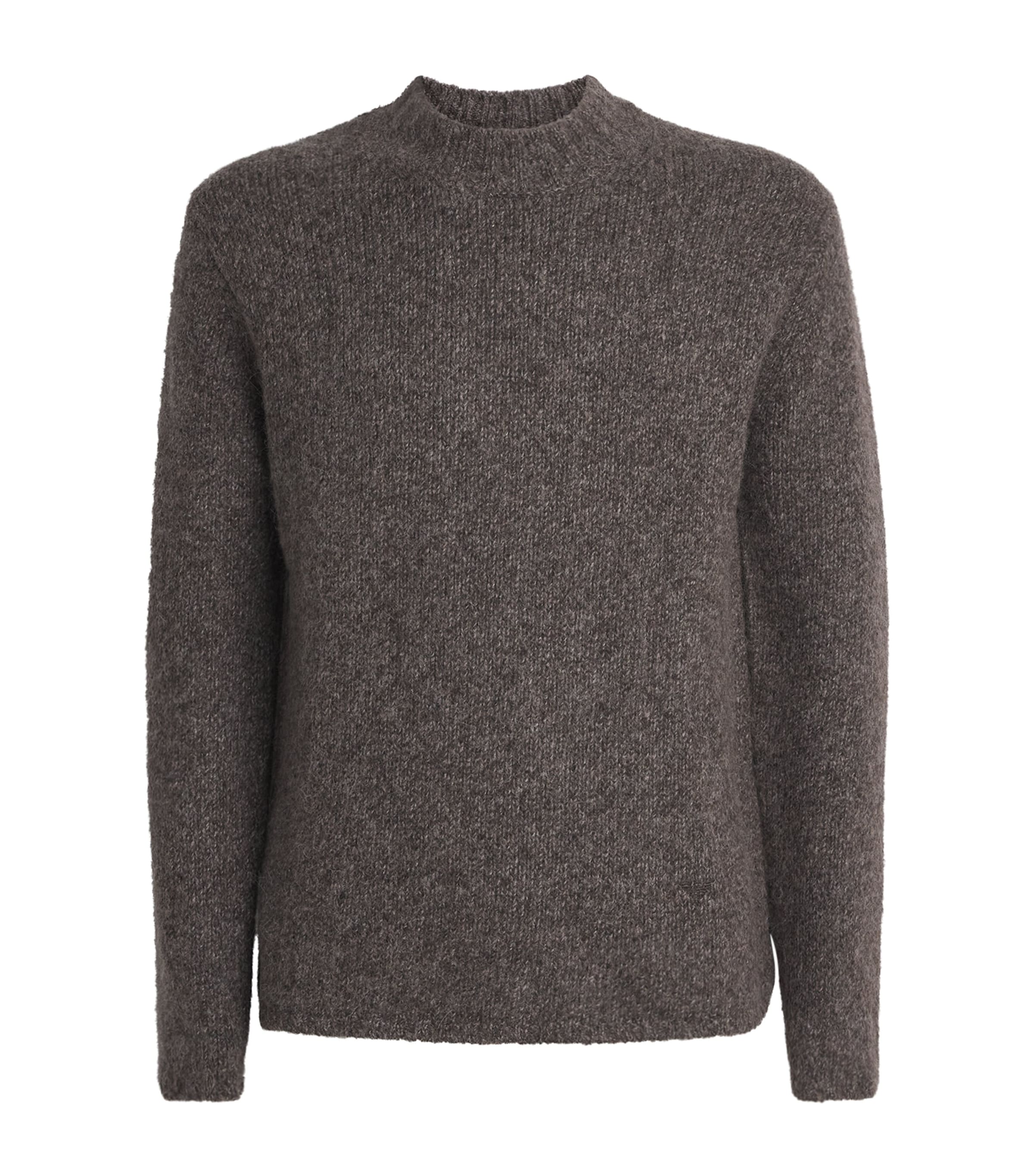 Wool-Blend Stockinette-Knit Sweater