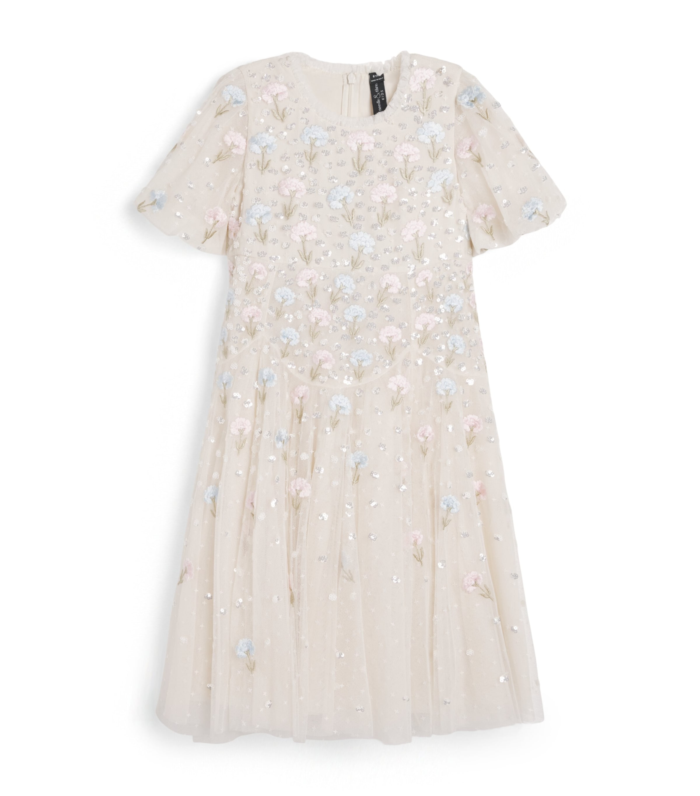 Needle & Thread Tulle Dandelion Ditsy Dress (8-12 Years) Crmcream