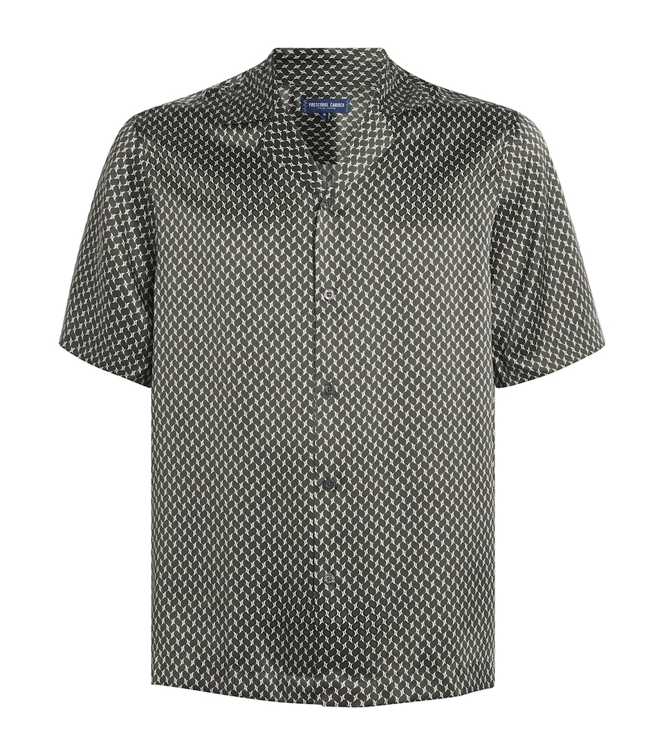 Silk Roberto Short-Sleeve Shirt