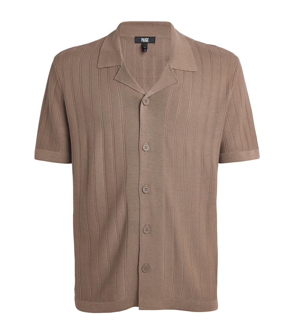 Knitted Stripe Copley Shirt