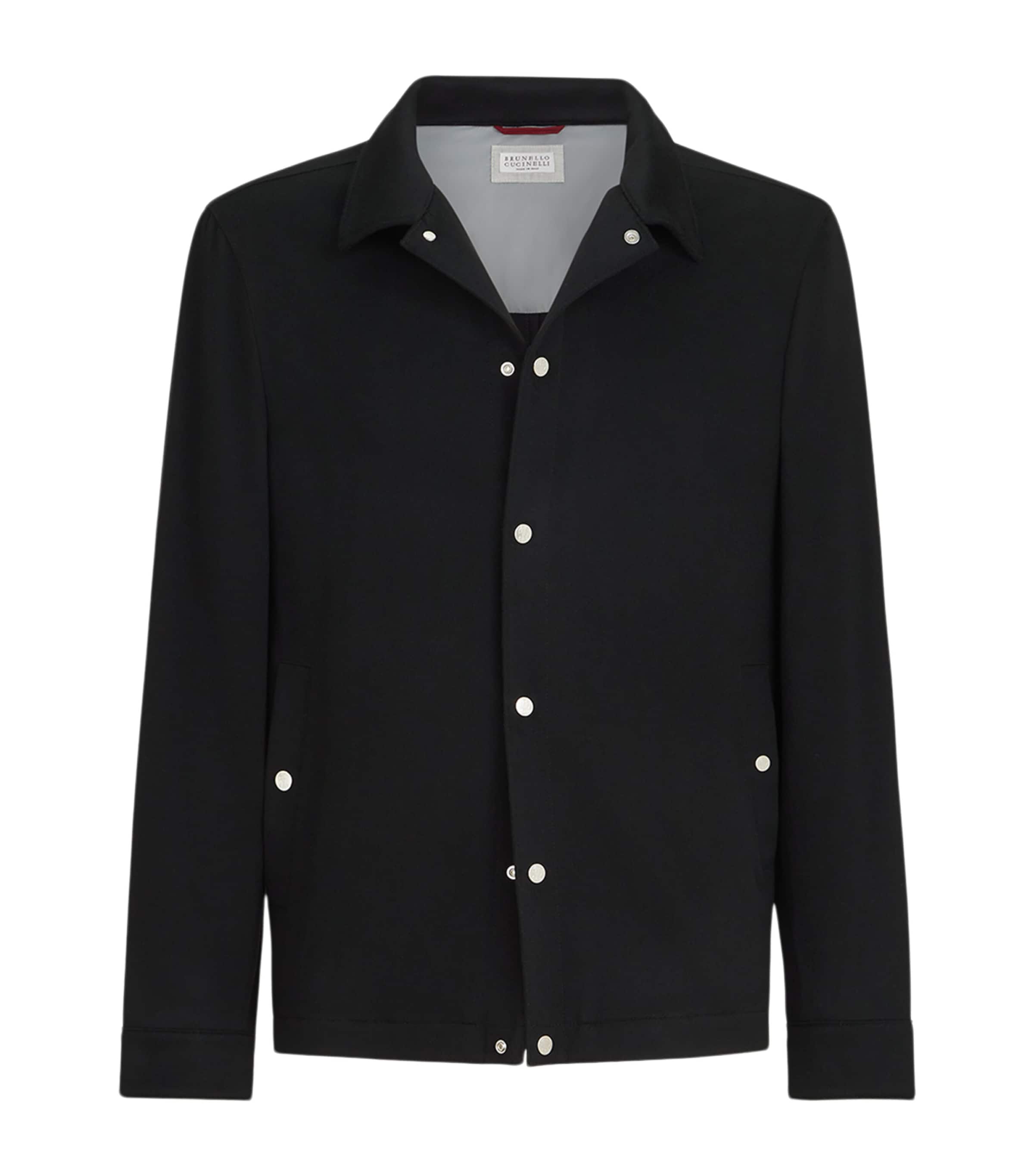 Brunello Cucinelli Mens Cashmere Shacket