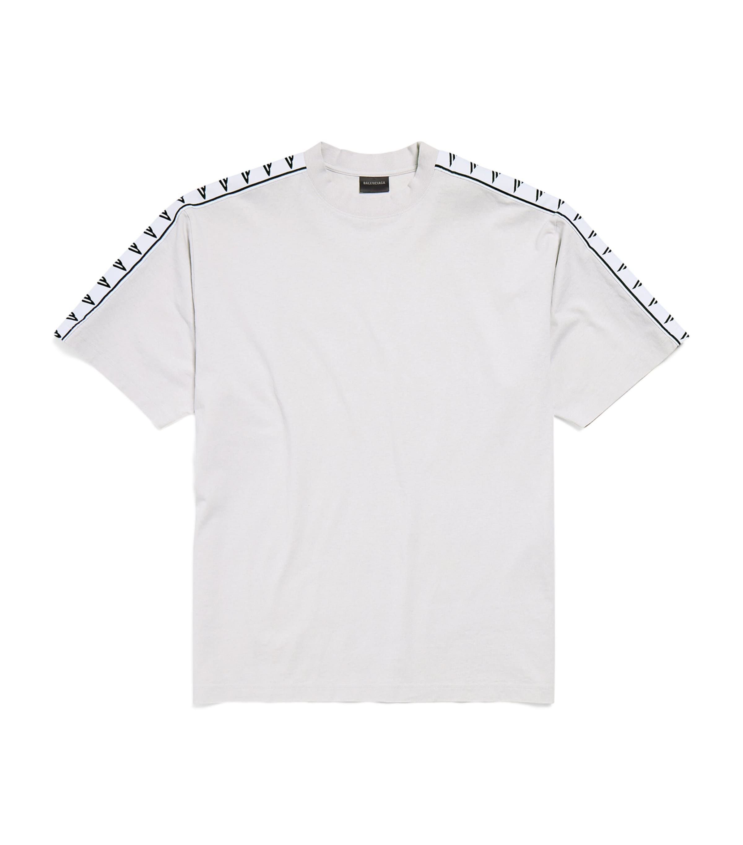 Cotton Logo Strip T-Shirt