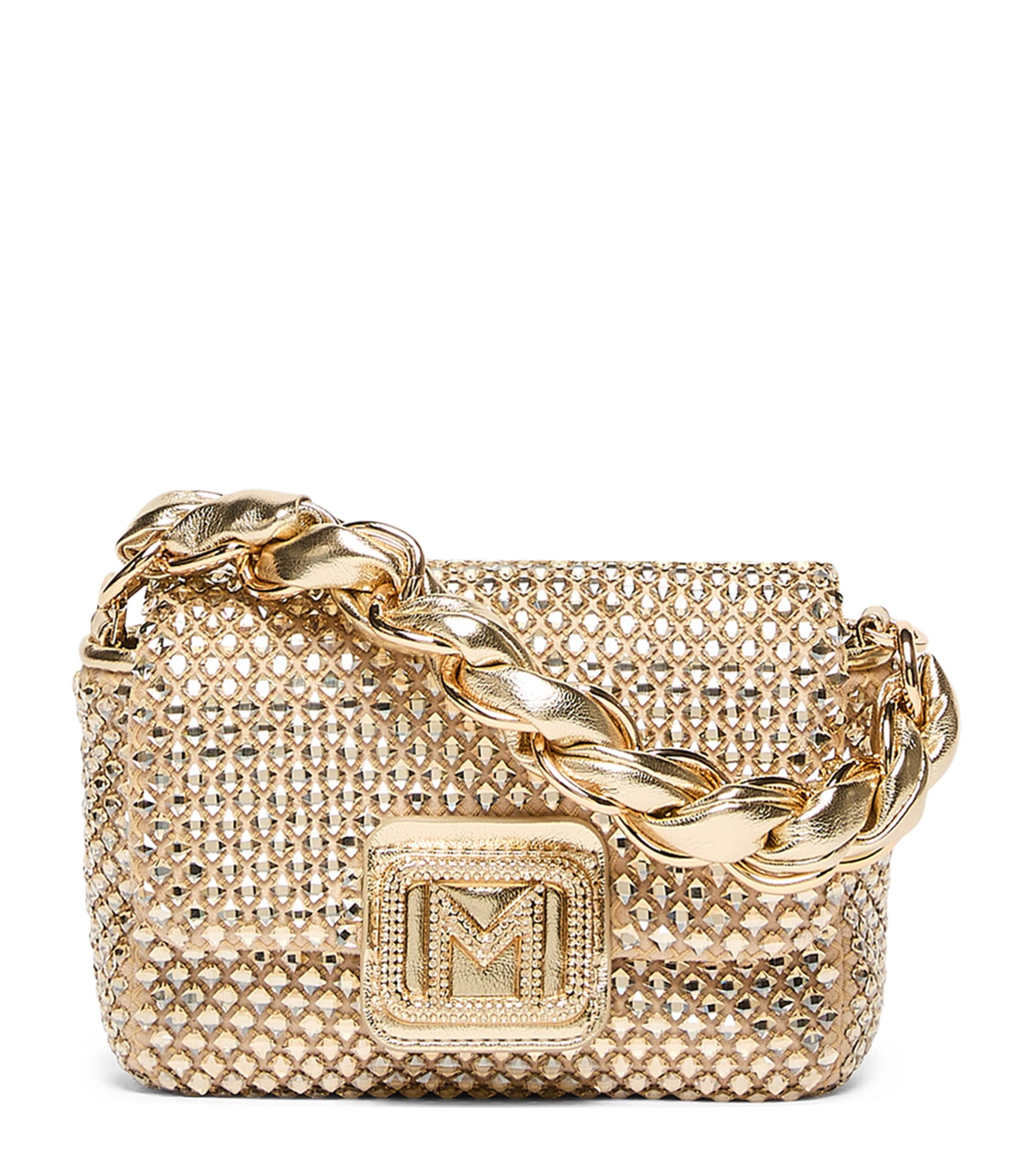 Marella Small Le Muse Clutch Bag Camel