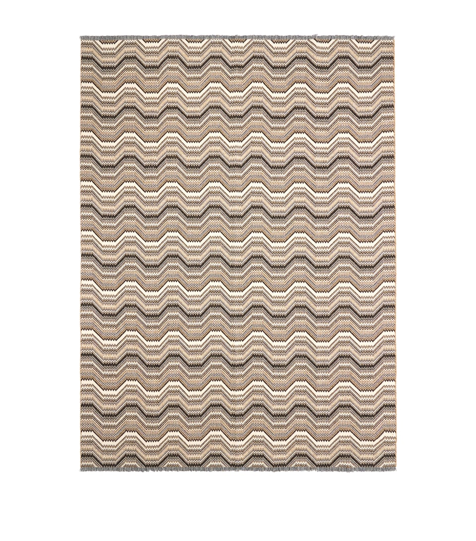 Missoni Home Merano Throw (130cm x 190cm) Beige Multicolor