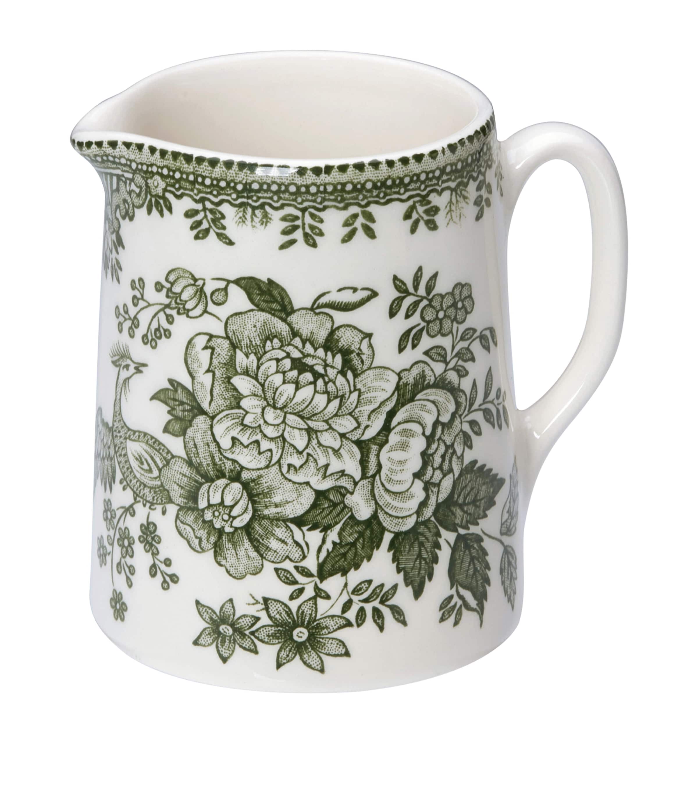 Burleigh Asiatic Pheasants Jug (160ml) Green