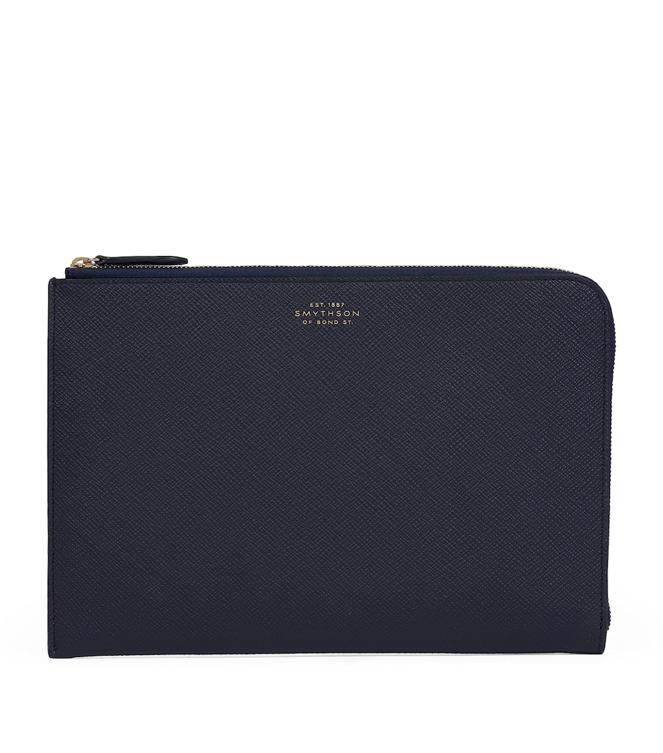 Panama Leather Slim Pouch