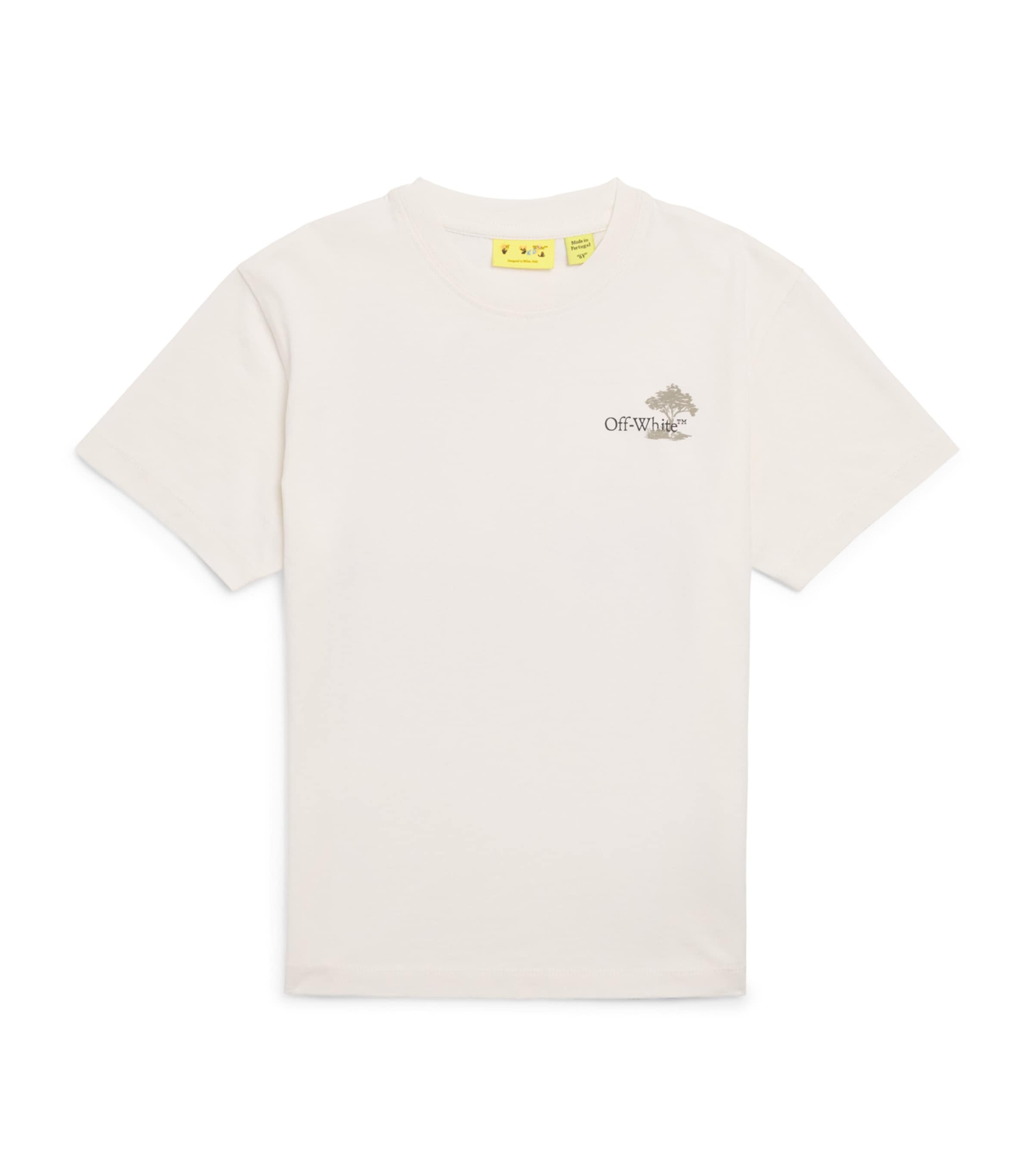 Off-White Kids Cotton Arrow Holidays T-Shirt (4-10 Years) Egret