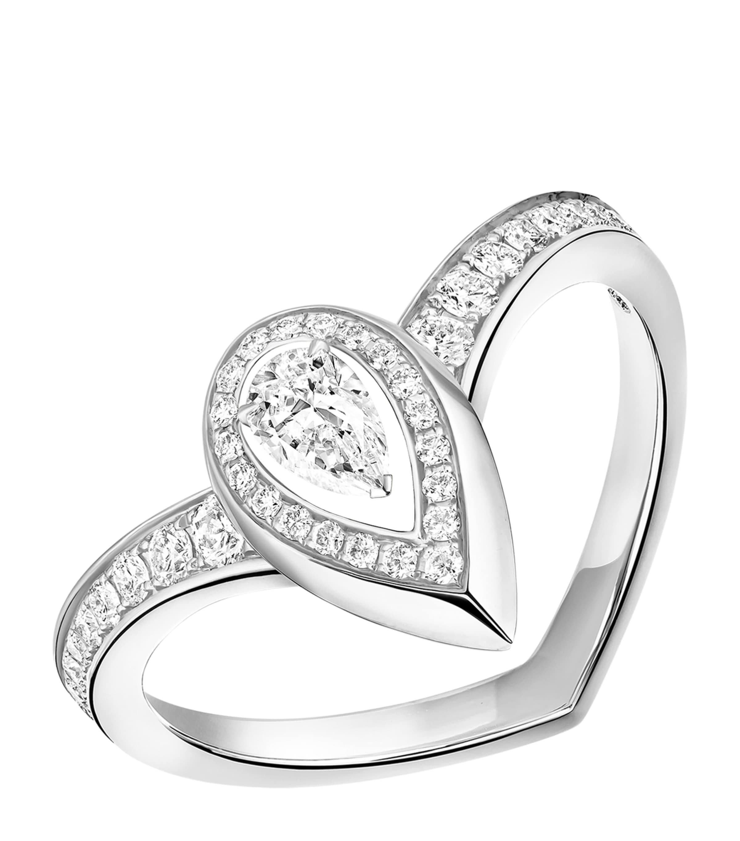 Messika Fiery White Gold and Diamond Ring White Gold