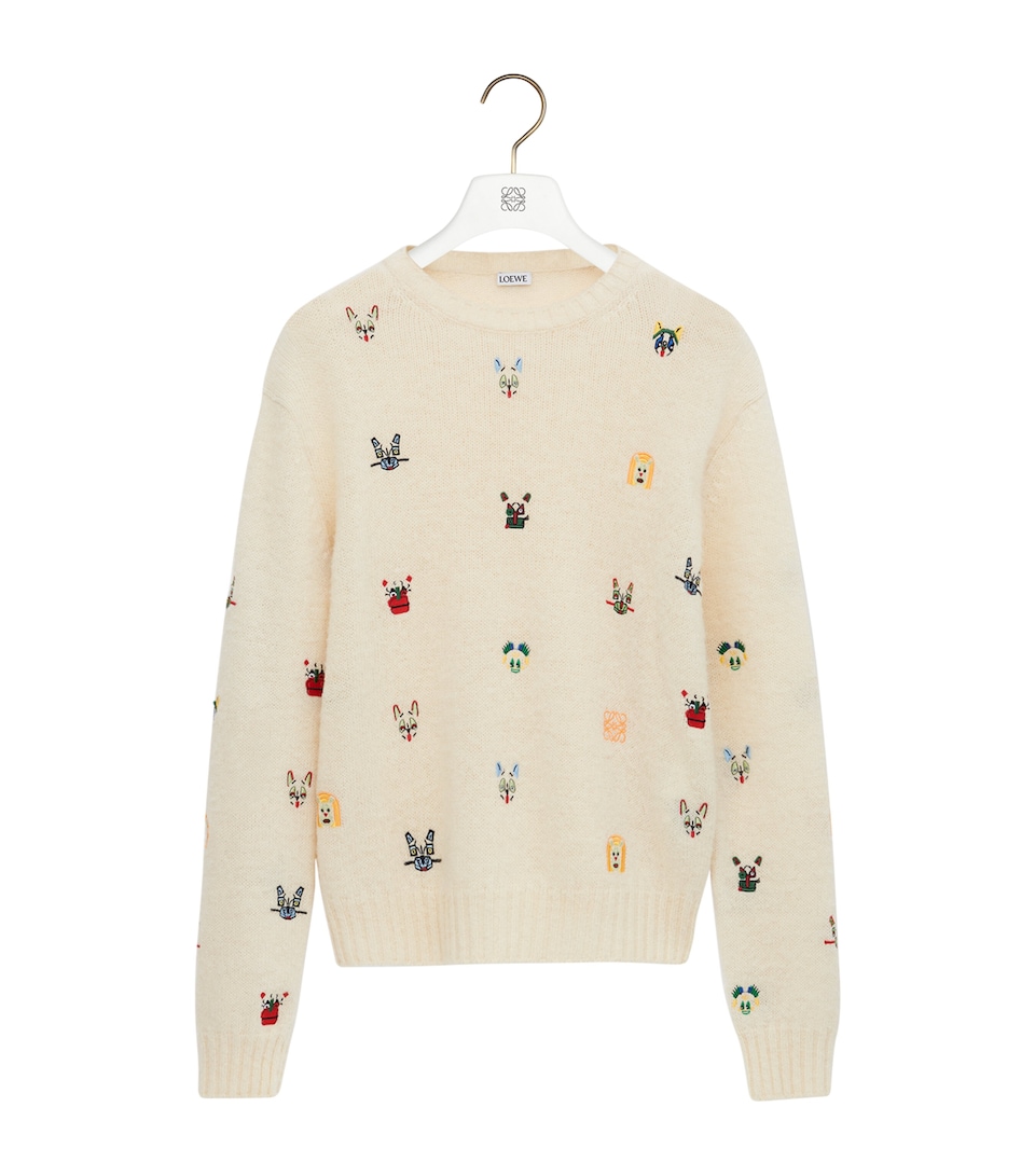 x Louis Wain Futurist Cats Sweater