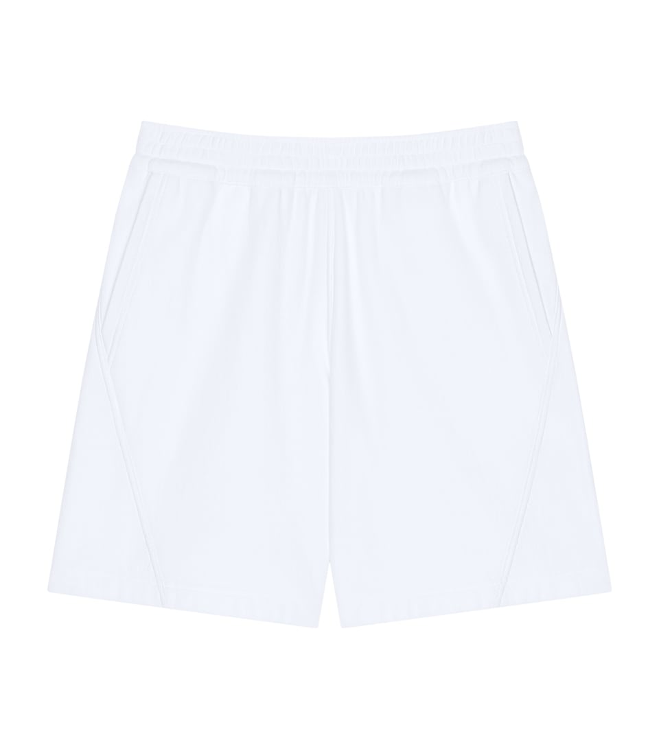 Cotton Logo Print Shorts