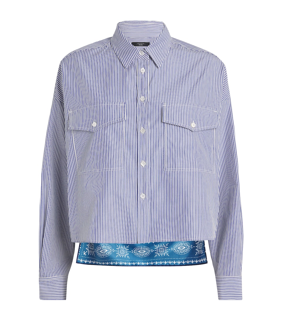 Cotton Cropped Shirt
