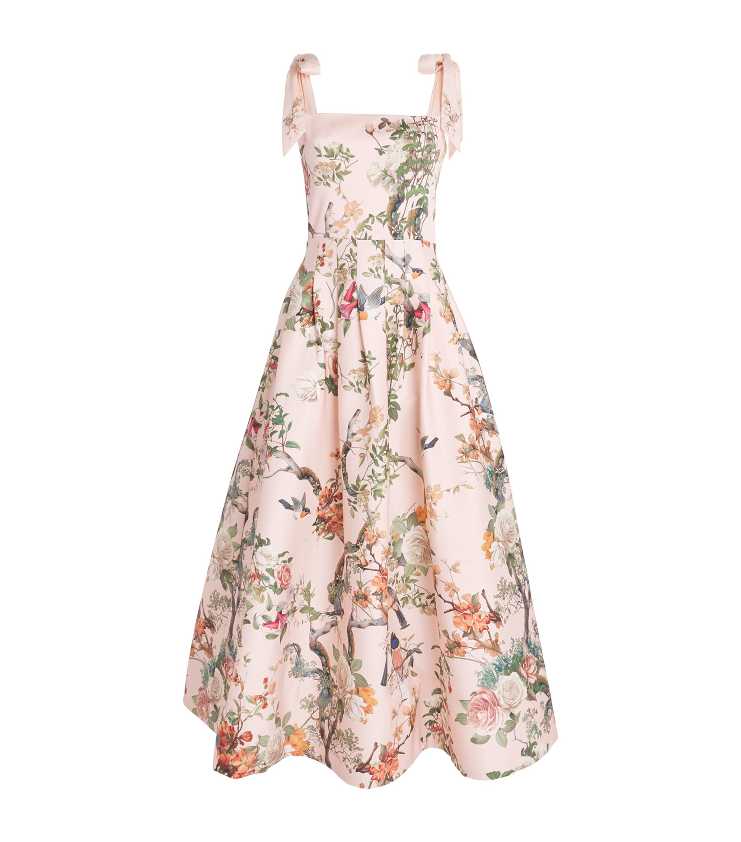Alice+Olivia Womens Floral Hana Maxi Dress Snset Grove Eng Rose