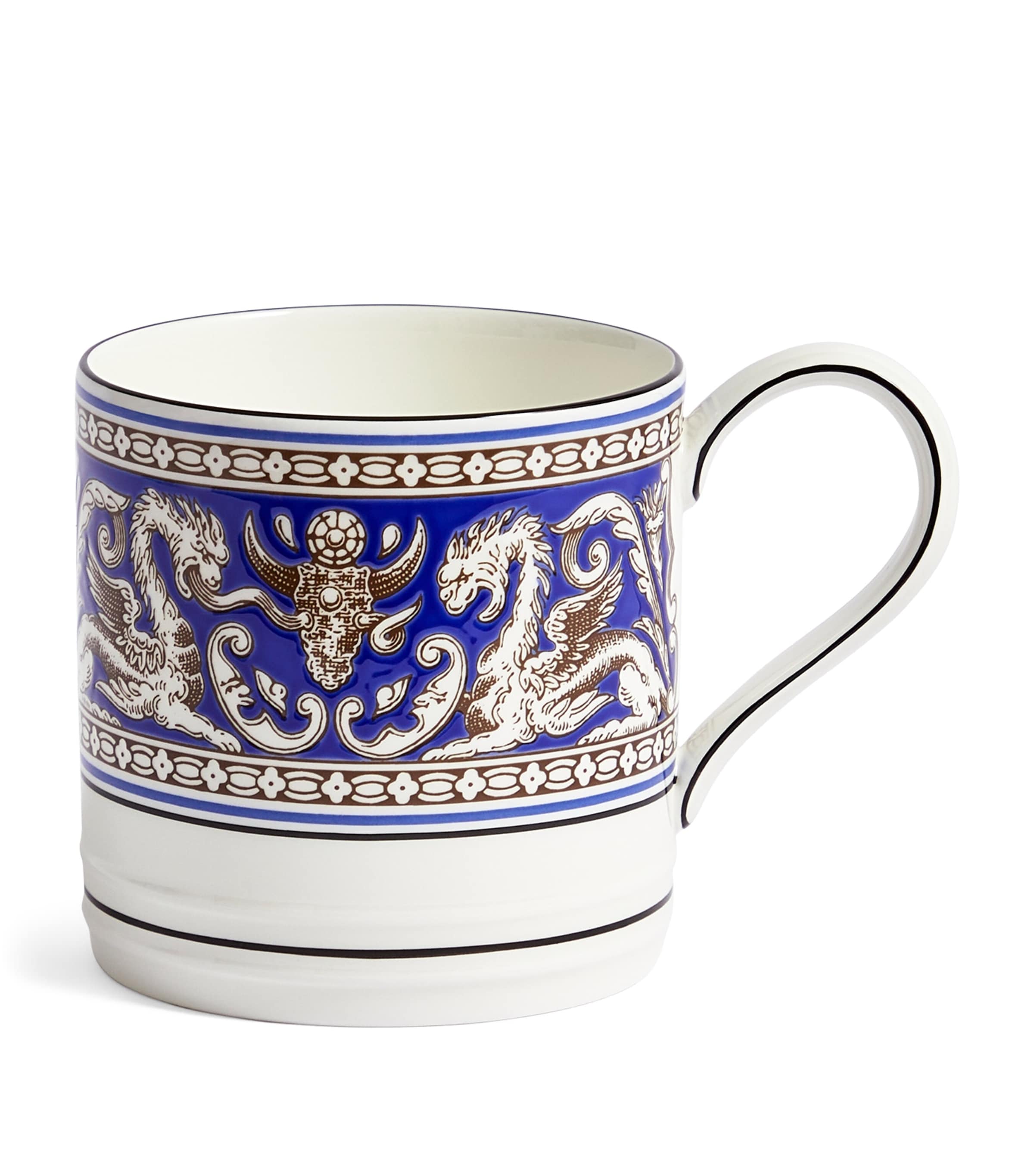 Wedgwood Florentine Marine Mug Blue