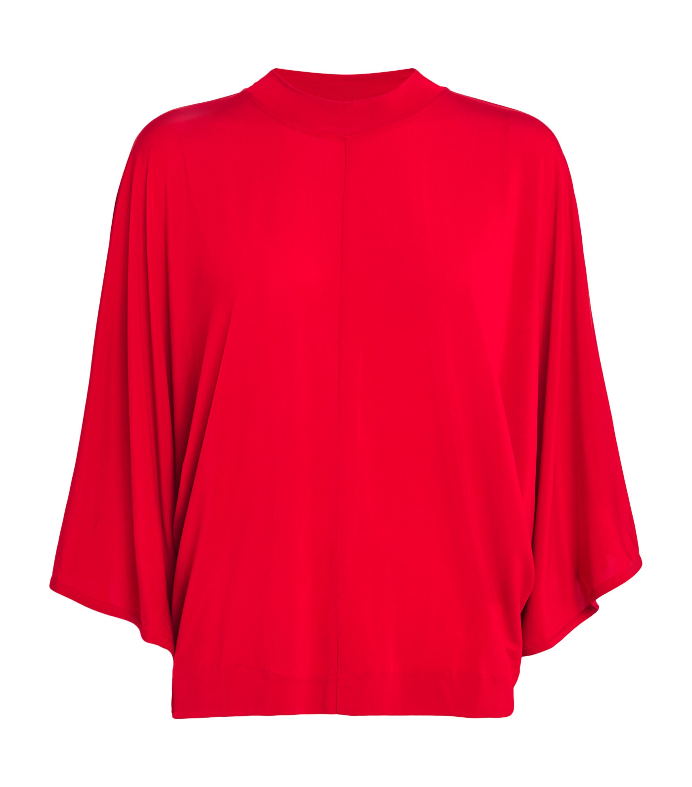 Cape-Sleeve Blouse