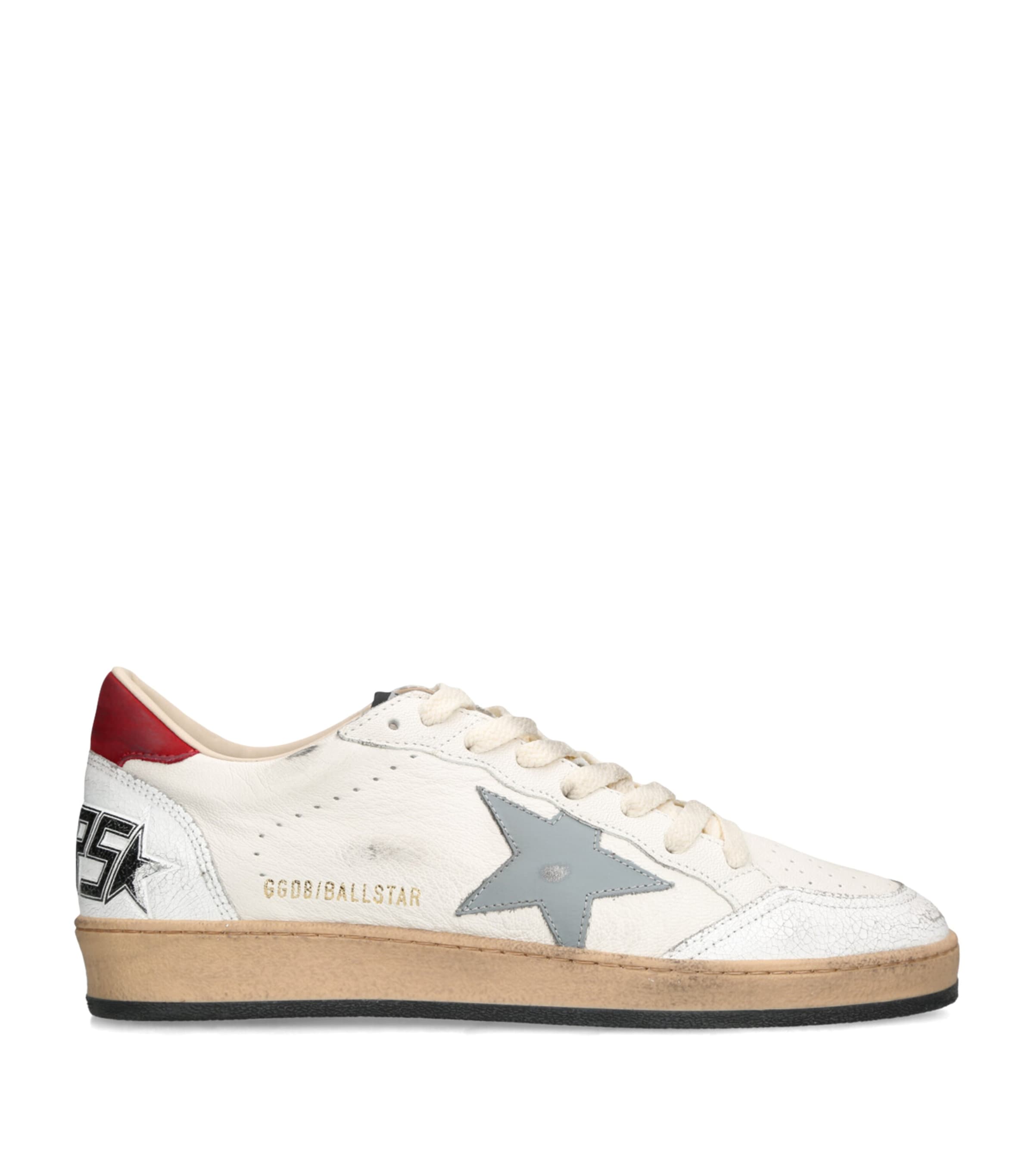 スニーカー HF BALL STAR PERFORATED LEATHER SNEAKERS Golden Goose Men's Ball Star Perforated Leather Low-Top