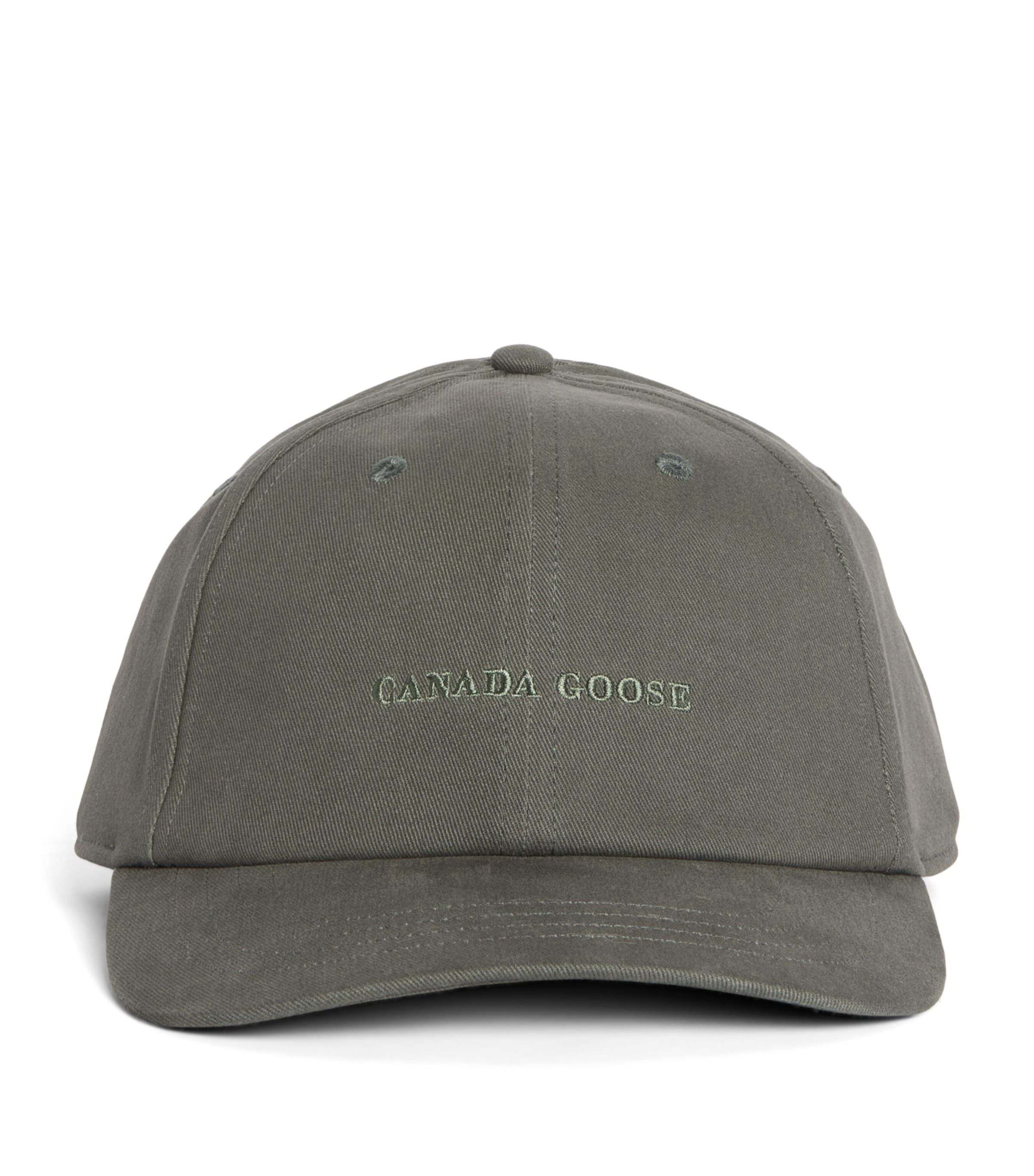 Canada Goose Logo Everyday Baseball Cap Khaki Haze