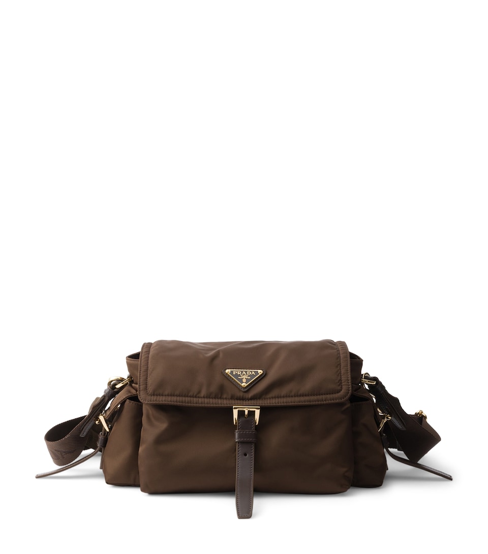 Medium Re-Nylon Explore Shoulder Bag