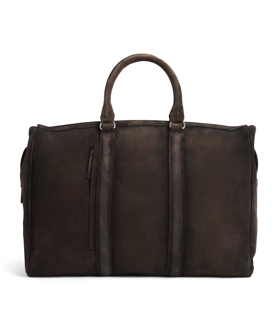 Officine Creative Suede Quentin Duffle Bag Pepe