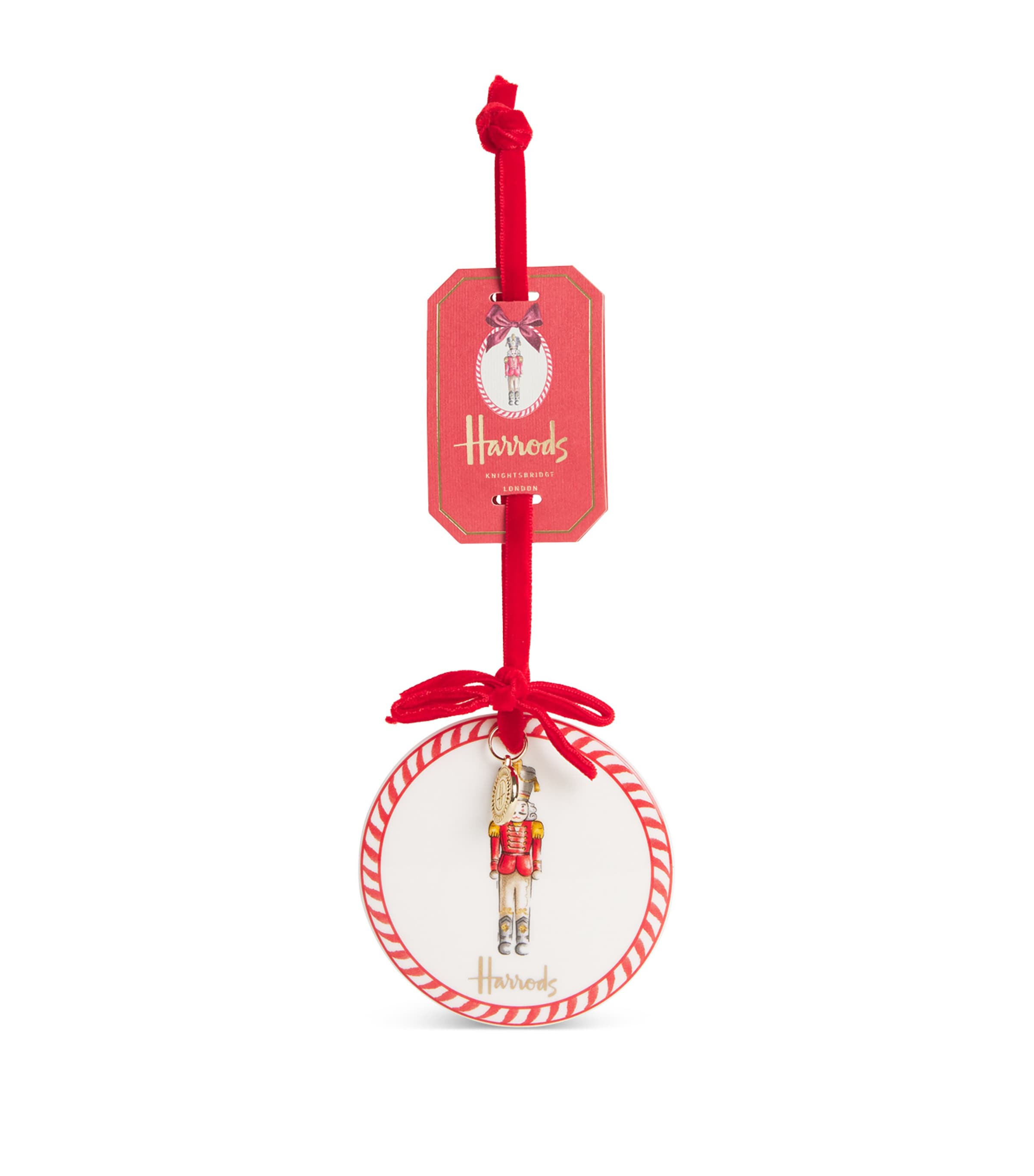 Ceramic Nutcracker Tree Decroation