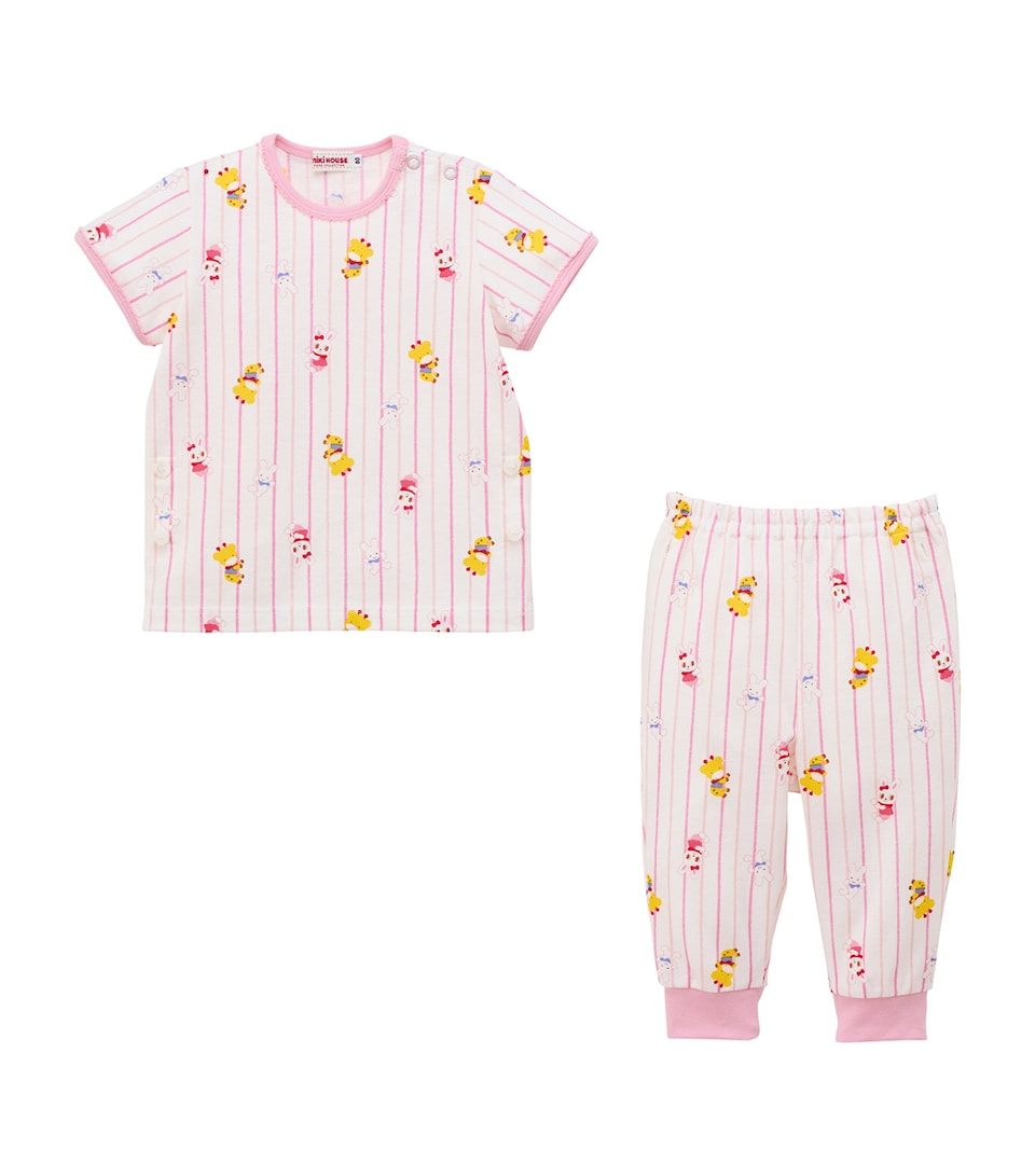 Miki House Animal Print Pyjama Set (2-7 Years)