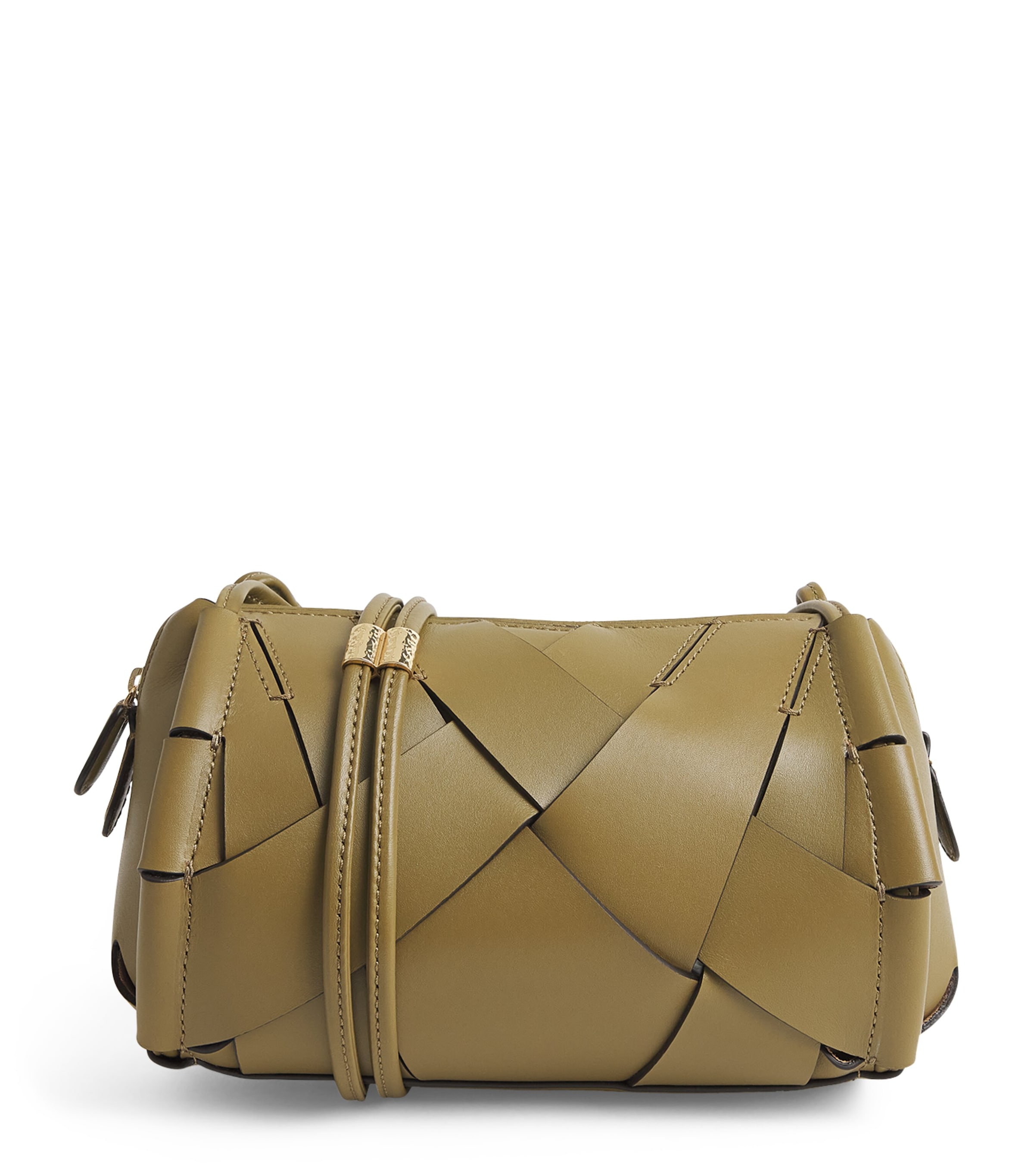 Ulla Johnson Leather Charlotte Camera Bag Olive