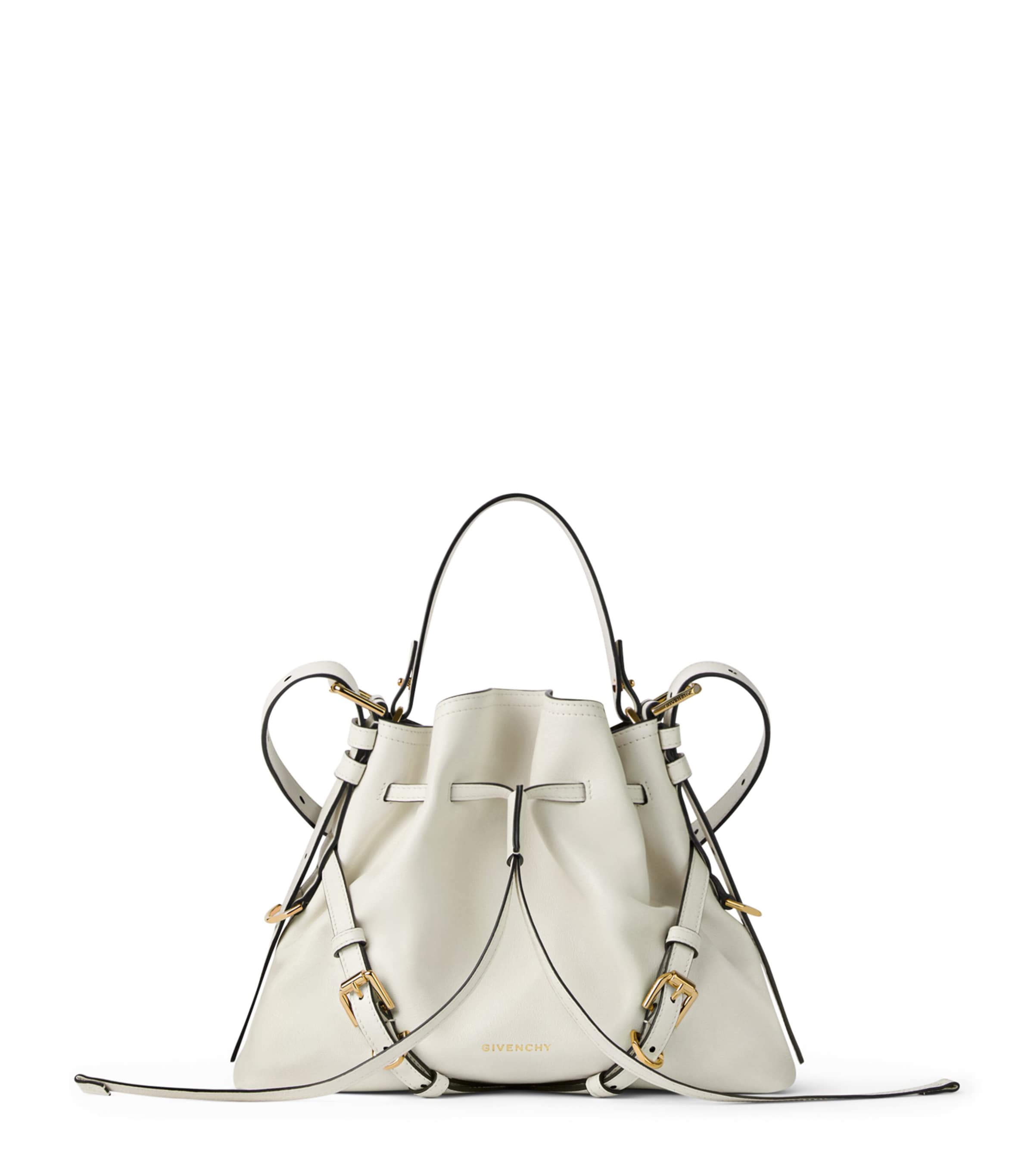 Givenchy Small Leather Voyou Bucket Bag