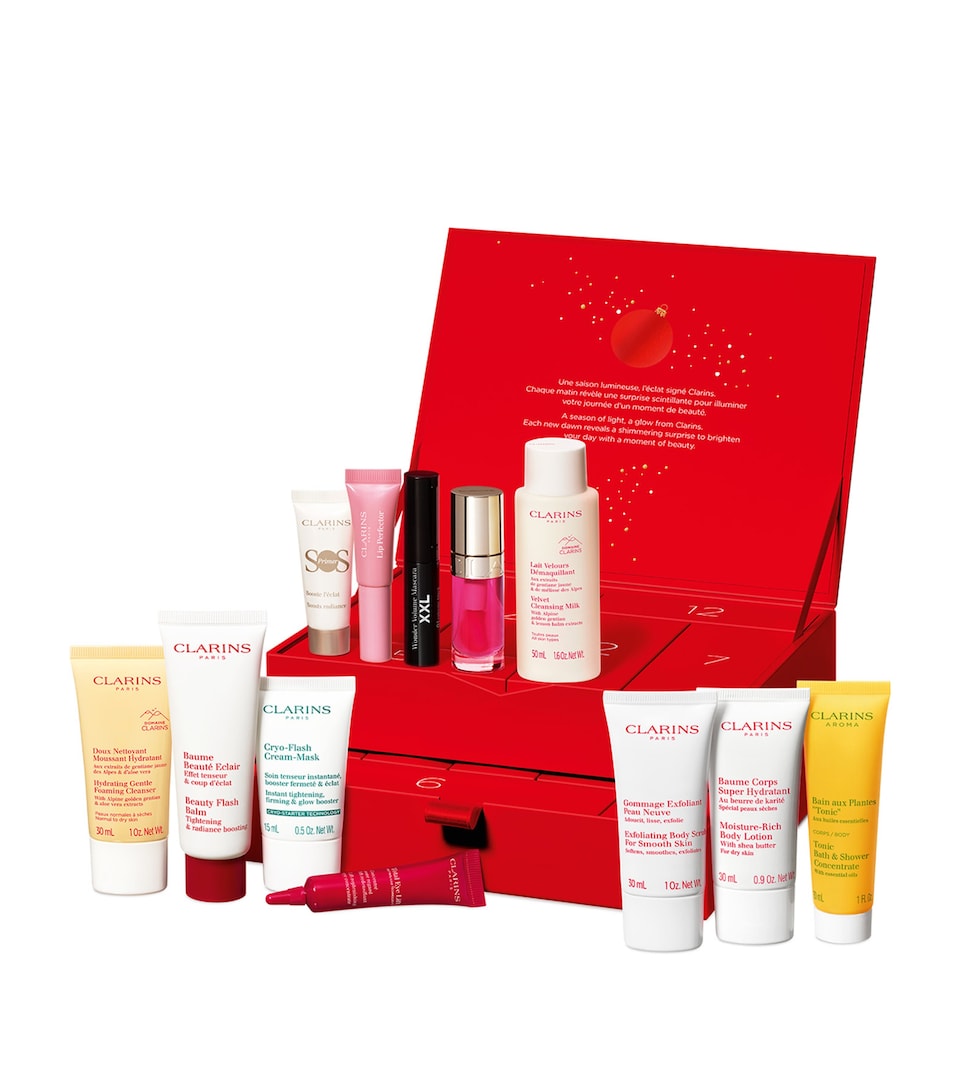 Clarins Women’s 12 Day Advent Calendar (Worth £167)