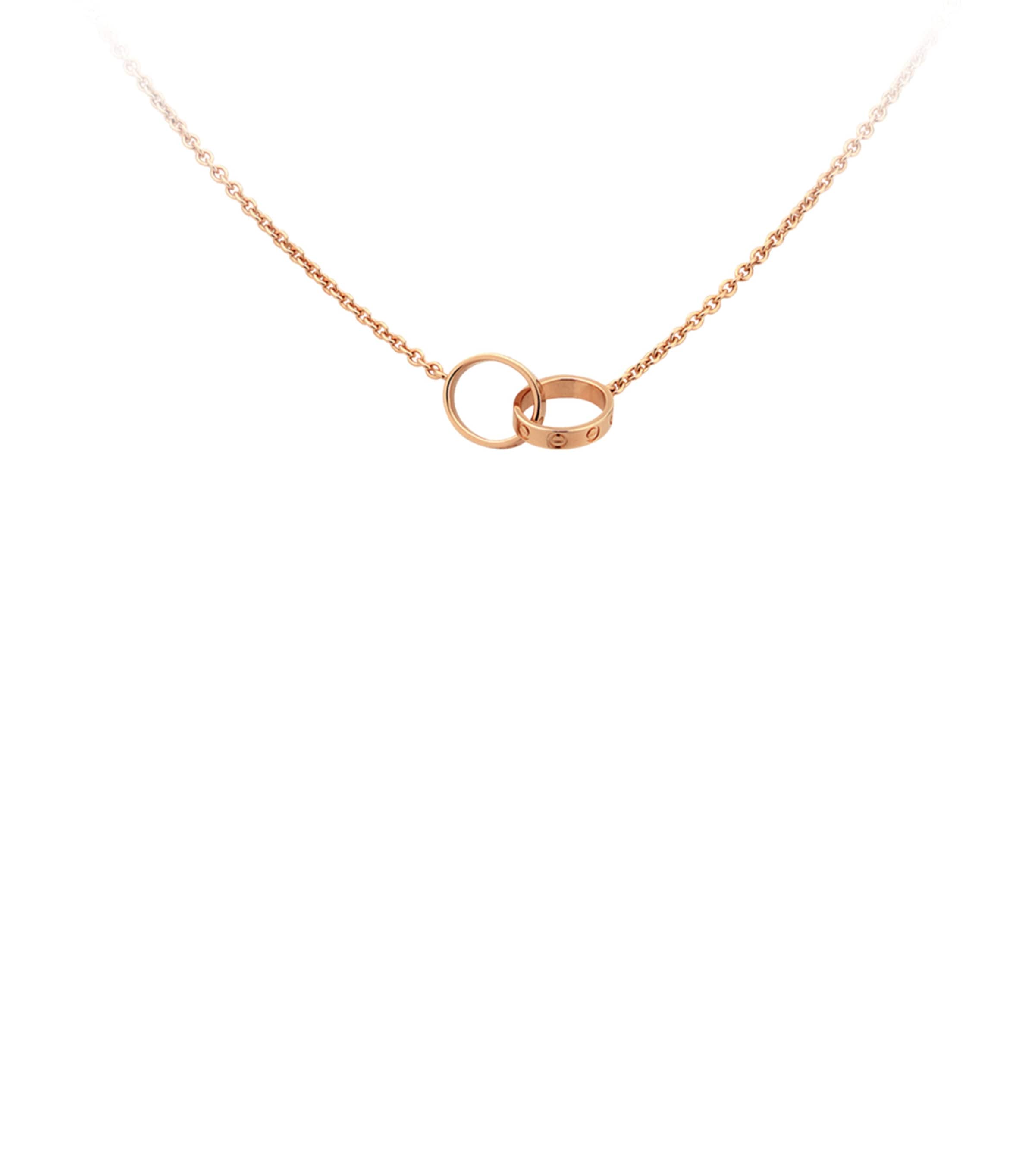 Rose Gold LOVE Necklace