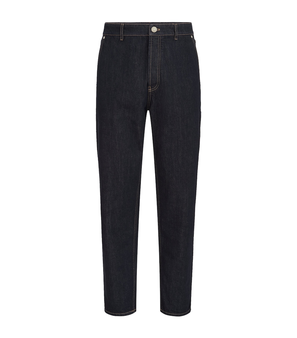 Brunello Cucinelli Mens No-Fade Iconic Straight Jeans