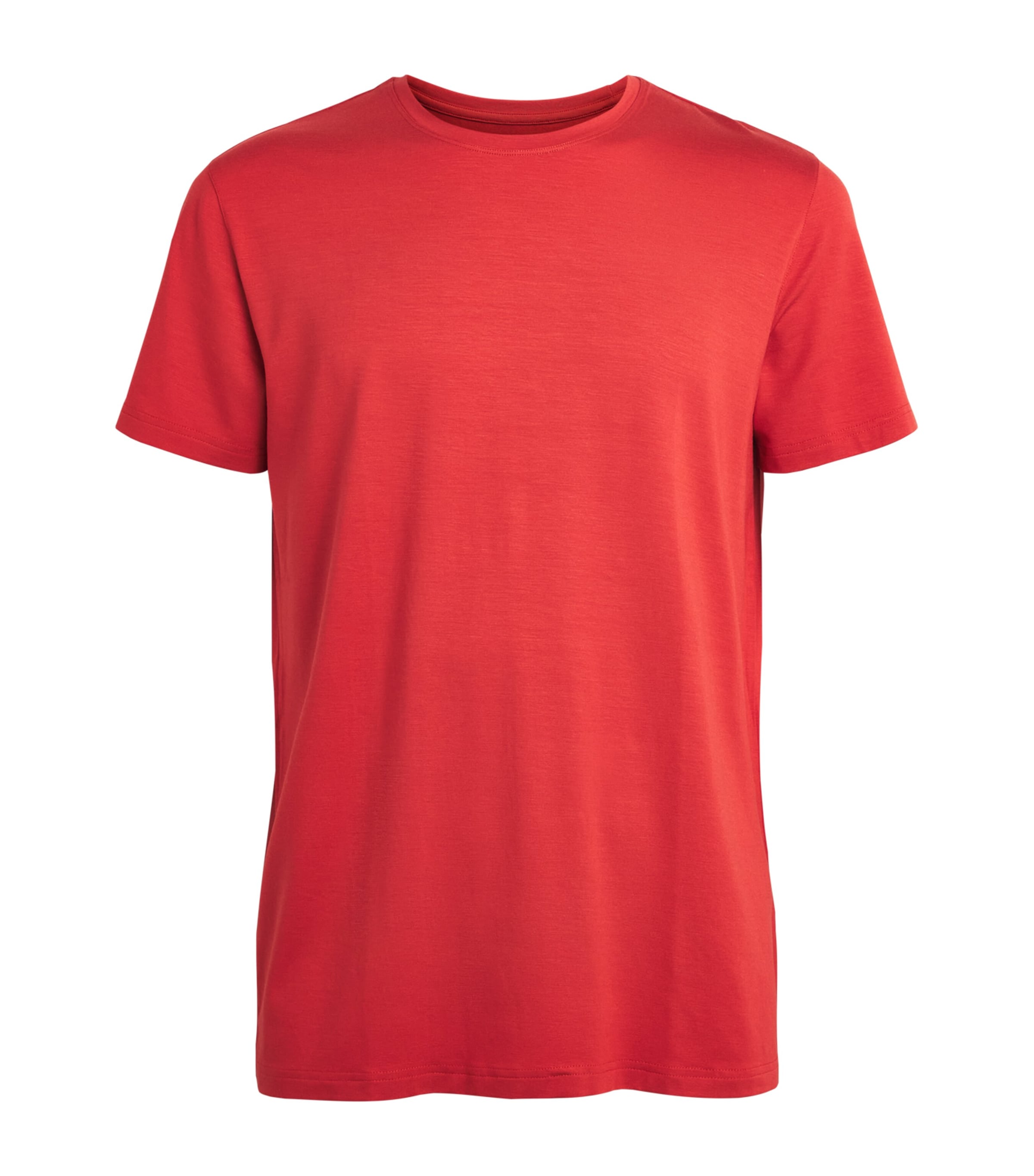Derek Rose Mens Basel Lounge T-Shirt Red