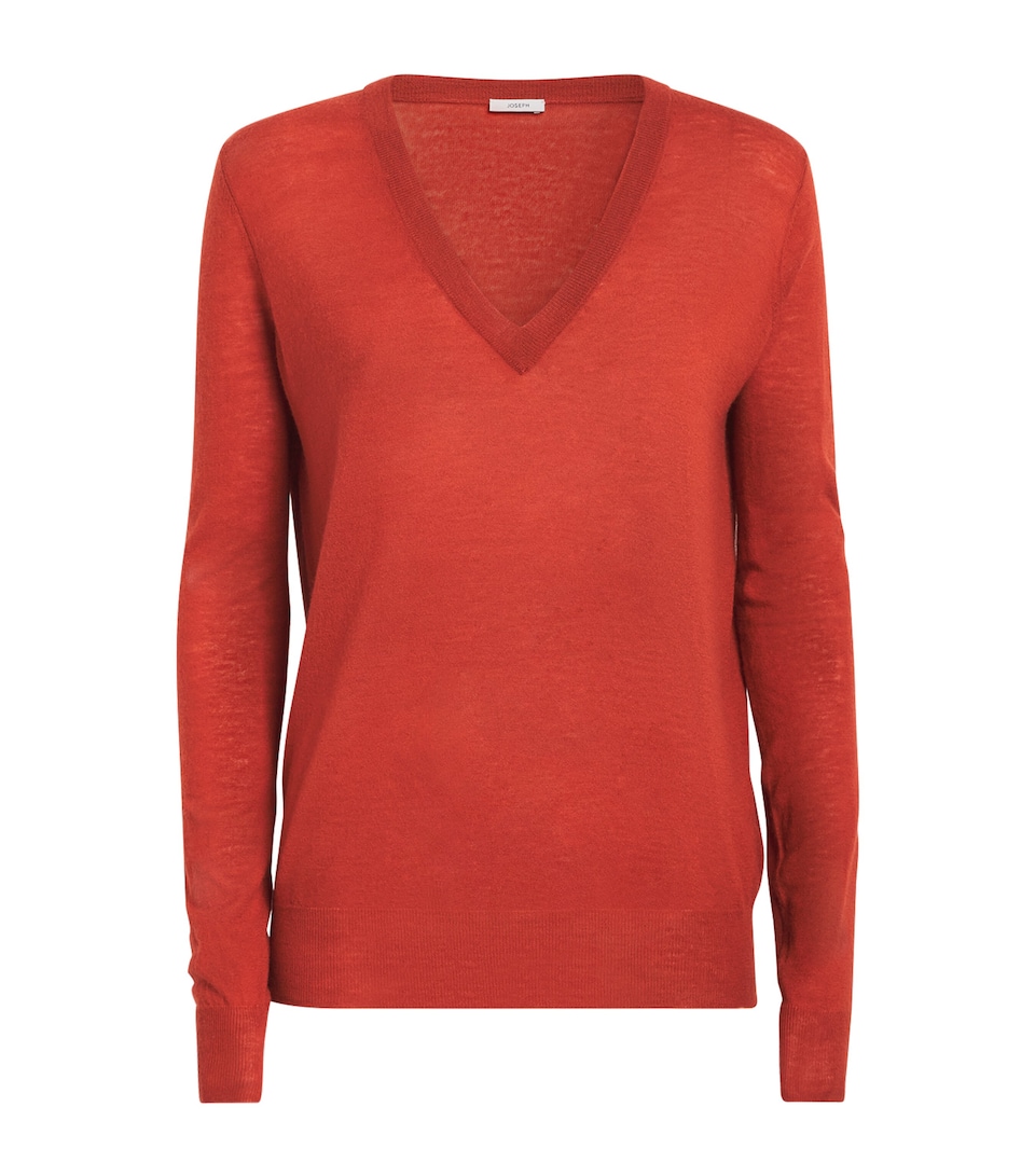Cashmere Cashair V-Neck Sweater