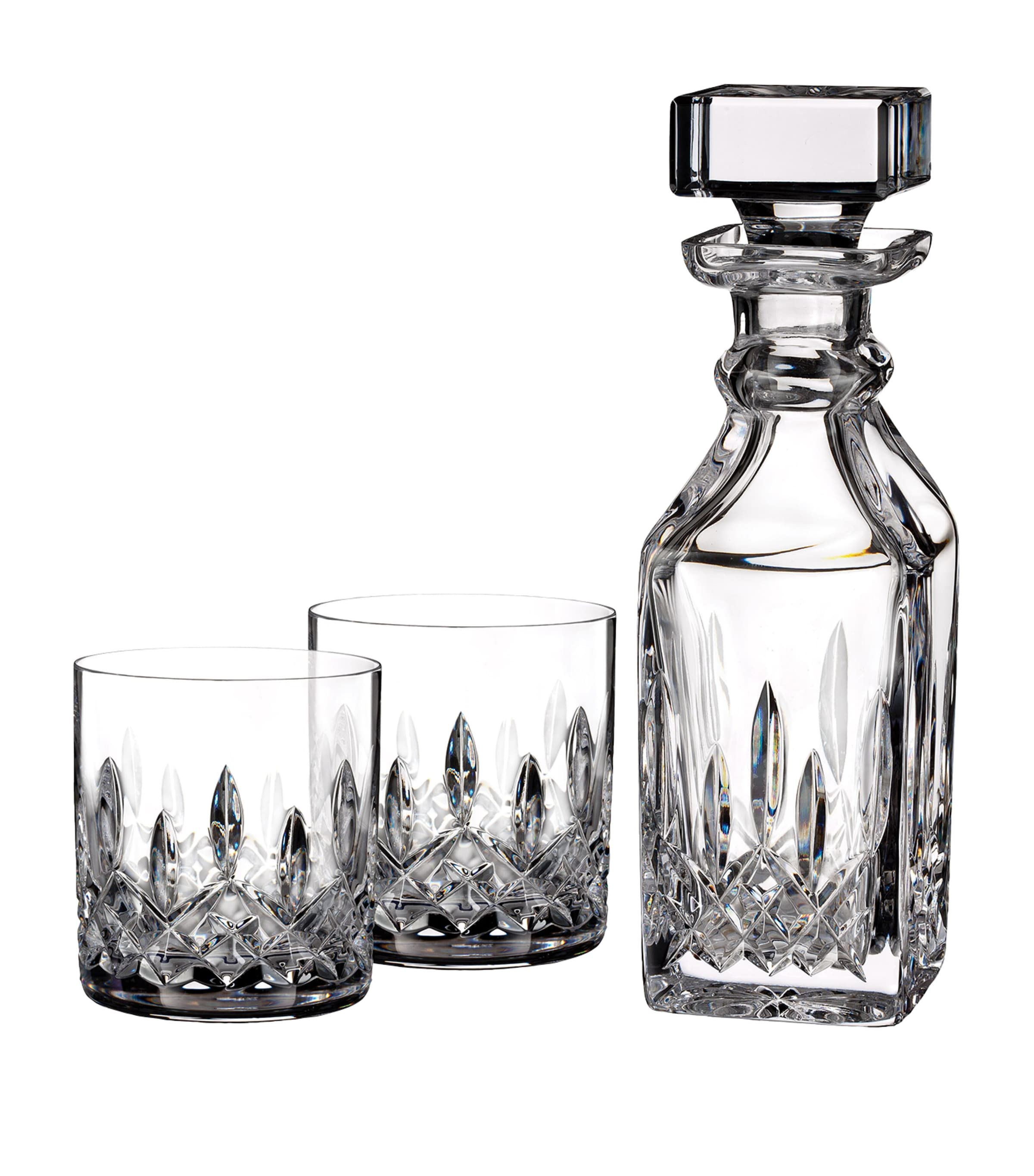 Waterford Lismore Connoisseur Decanter and Tumblers Set Clear