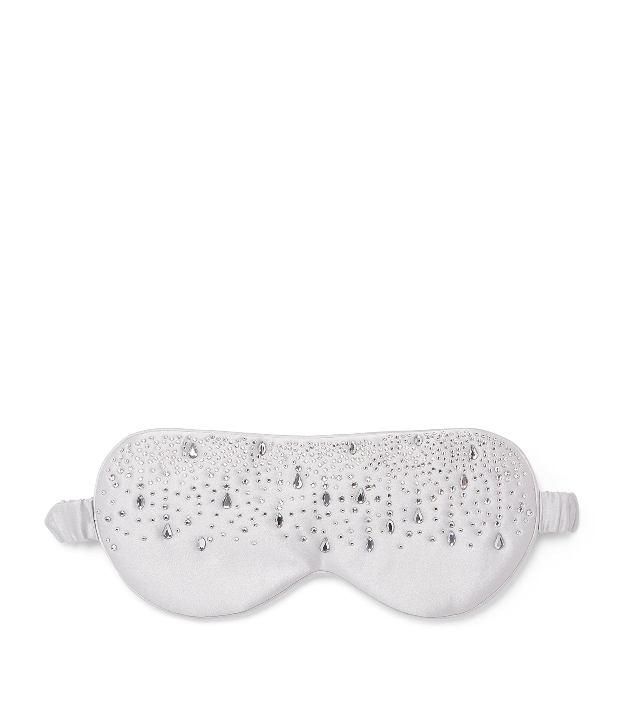 MANITO Womens Mulberry Silk Twinkle Sleep Mask Nimbus Cloud